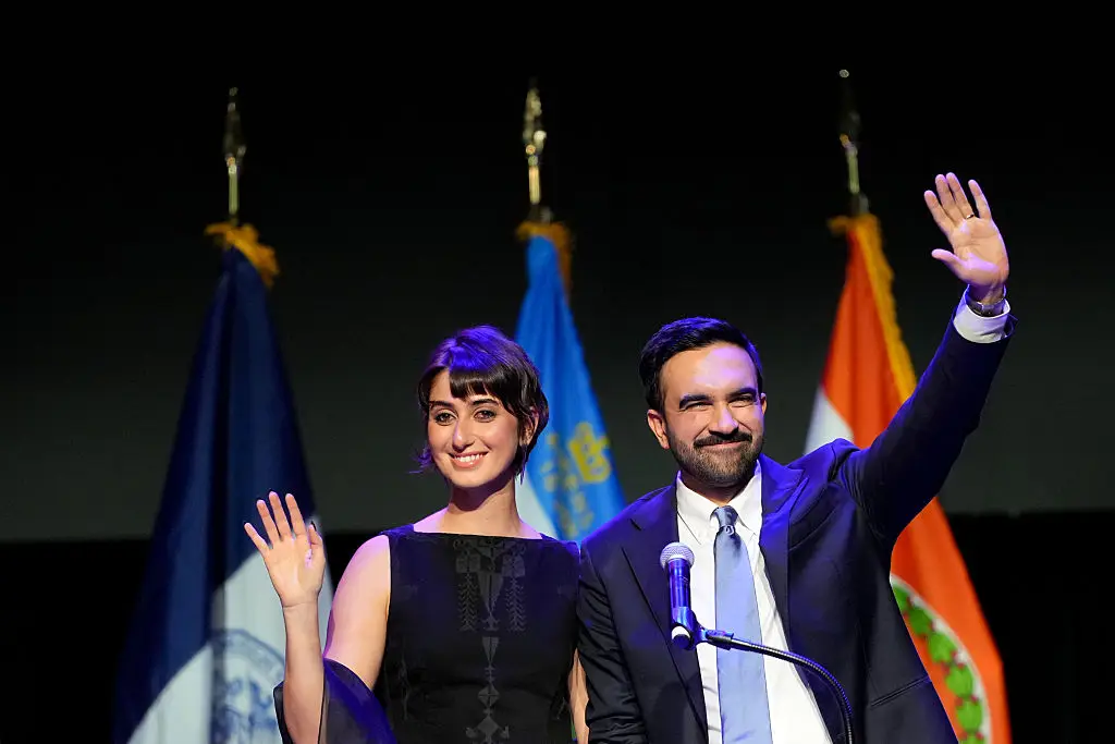 Rama Duwaji has given her first interview since her husband's electoral win (Adam Gray/Bloomberg via Getty Images)