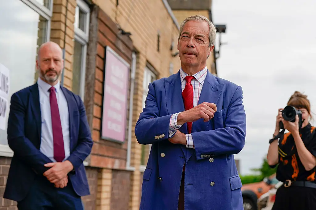 Reform UK leader Nigel Farage has resigned as MP for Clacton (Anadolu/Getty Images)
