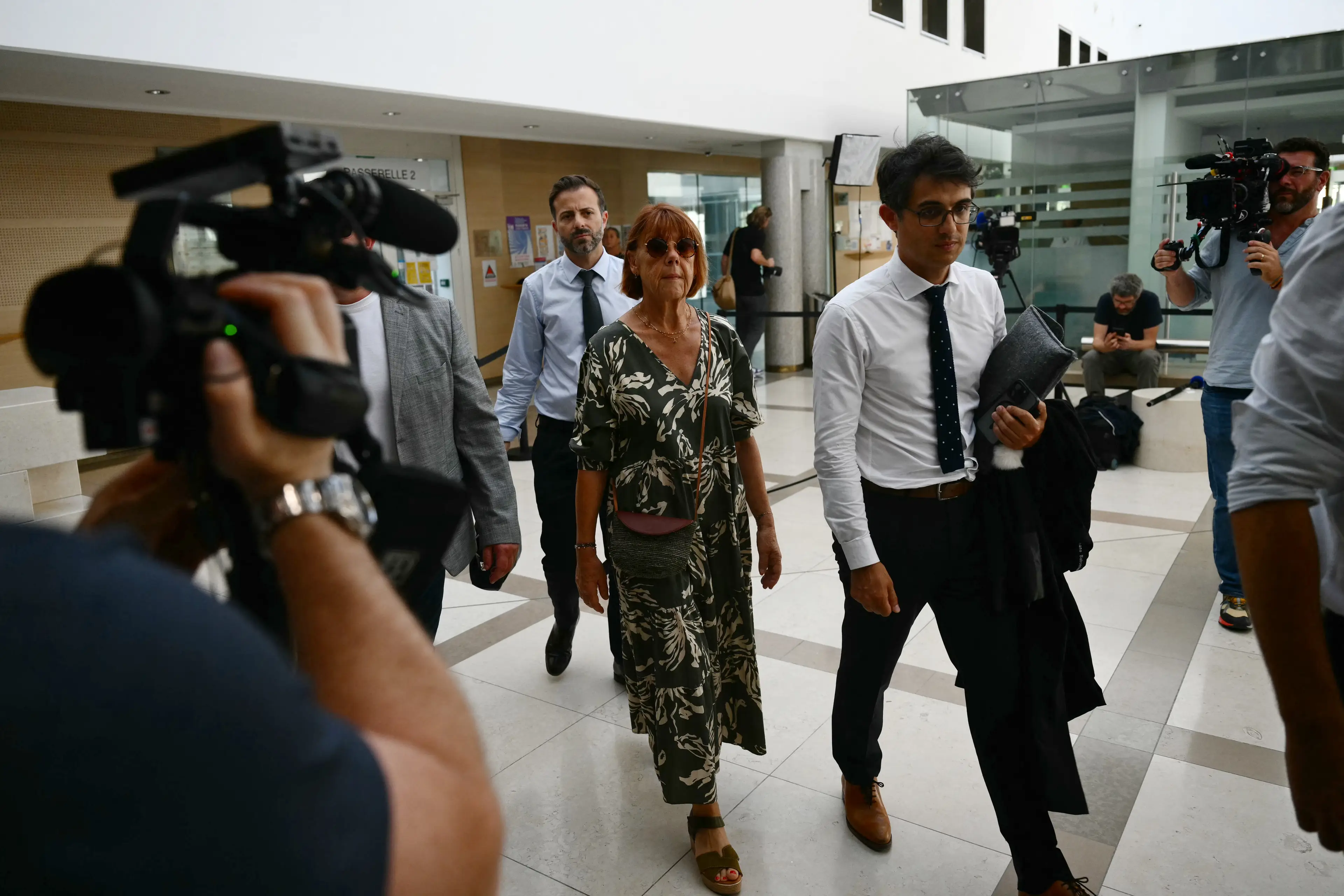 The woman bravely spoke in court this week (Christophe SIMON / AFP) (Photo by CHRISTOPHE SIMON/AFP via Getty Images)