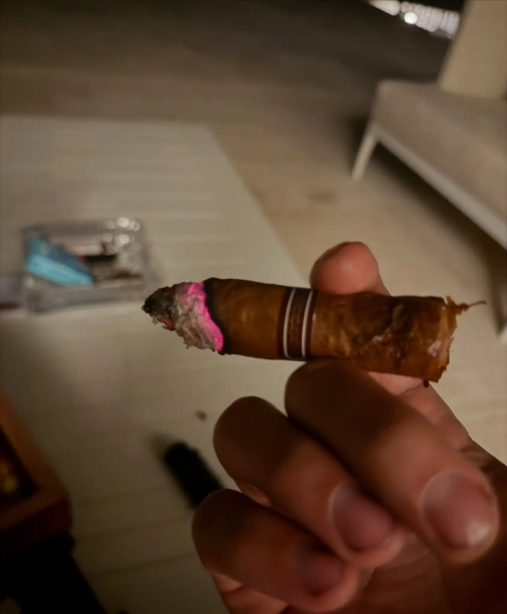 Some fans were concerned about Bieber smoking (Instagram/@lilbieber)