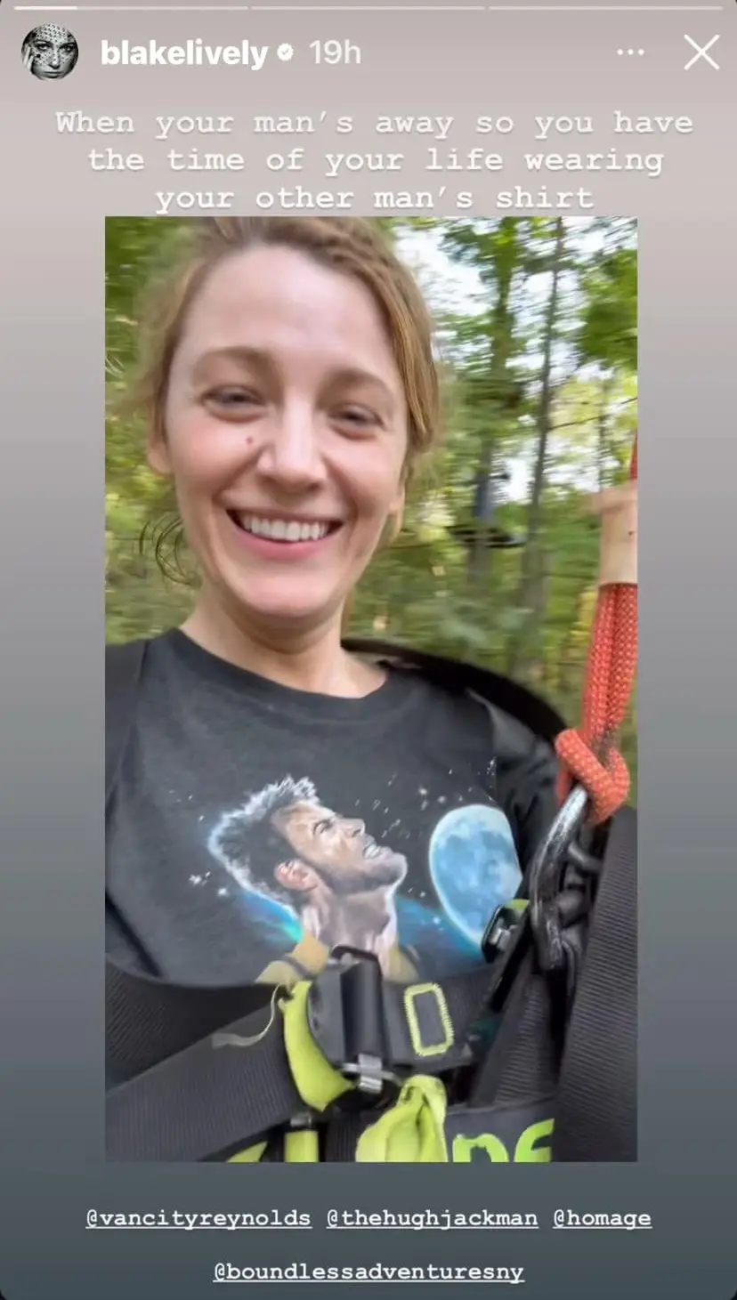 Blake Lively is the best at trolling her husband. (Instagram/ blakelively)