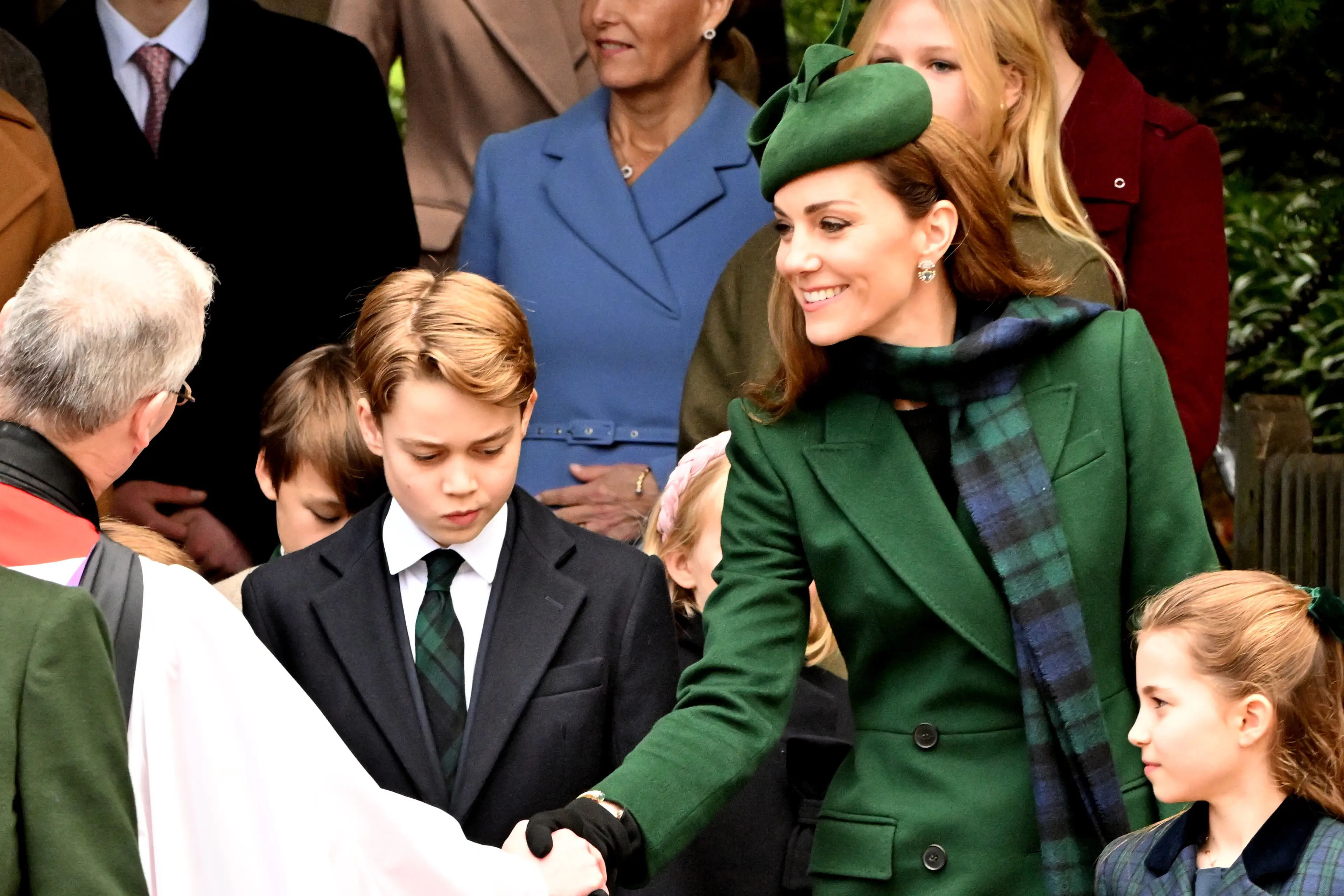 The Princess of Wales made a public appearance on Christmas morning (Jordan Peck/Getty Images)