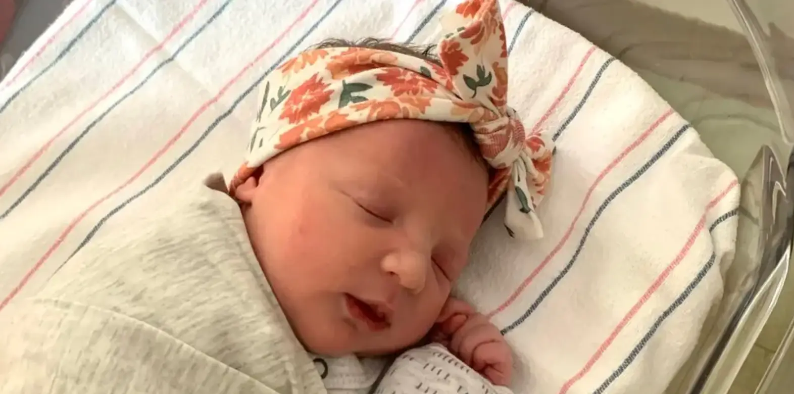 Emma Gibson held the record first, before her younger sister Molly took the title, and has now been overtaken by Thaddeus (National Embryo Donation Center)