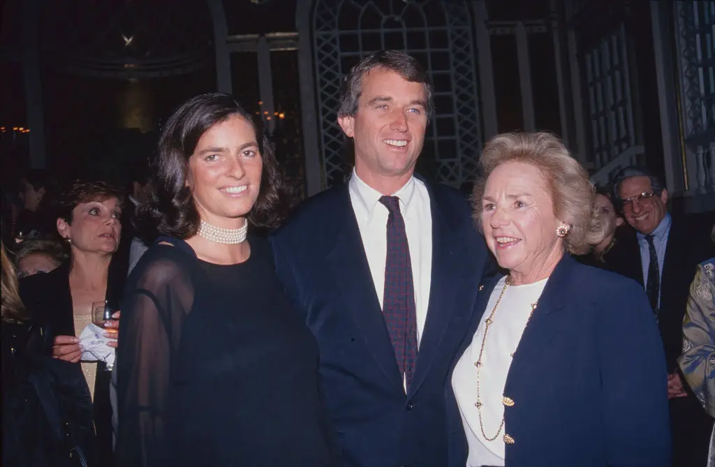 RFK Jr's second wife, Mary, allegedly kept hold of the journals as ammunition for a divorce (Photo by Sonia Moskowitz/Getty Images)