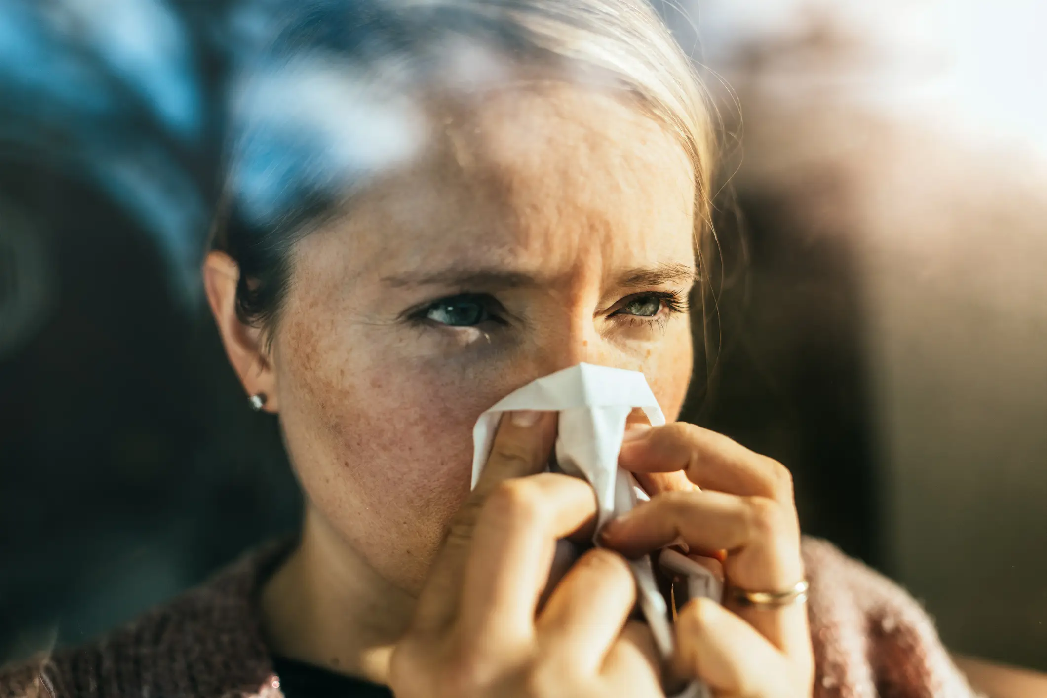 While it might be tempting to rub your eyes, you could actually be making things worse (Getty Stock Image)