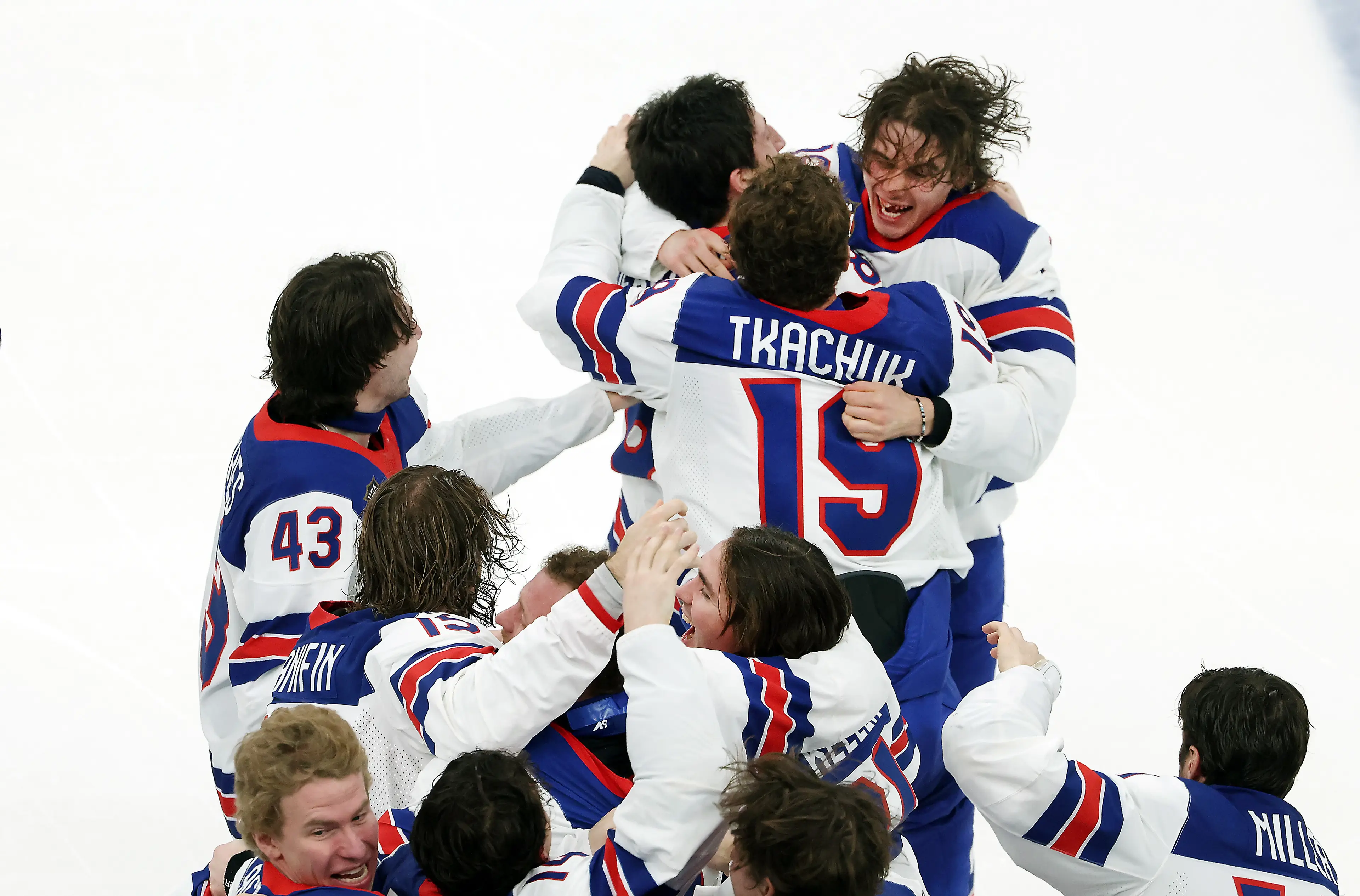 Jack Hughes responded to his teammate's comment (Jamie Squire/Getty Images)