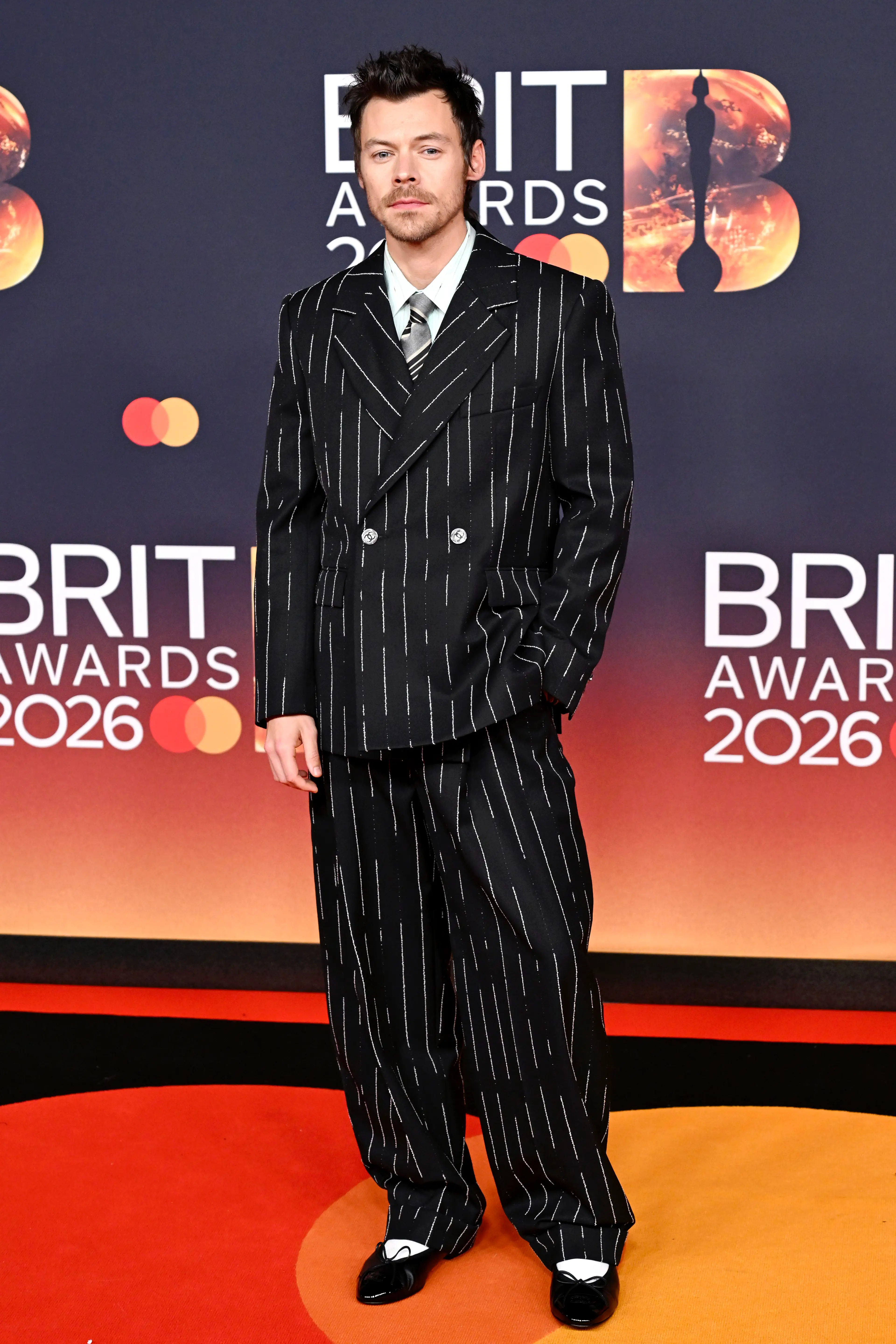 Styles praised Thom Yorke before sharing the cheeky throwback (Gareth Cattermole/Getty Images)