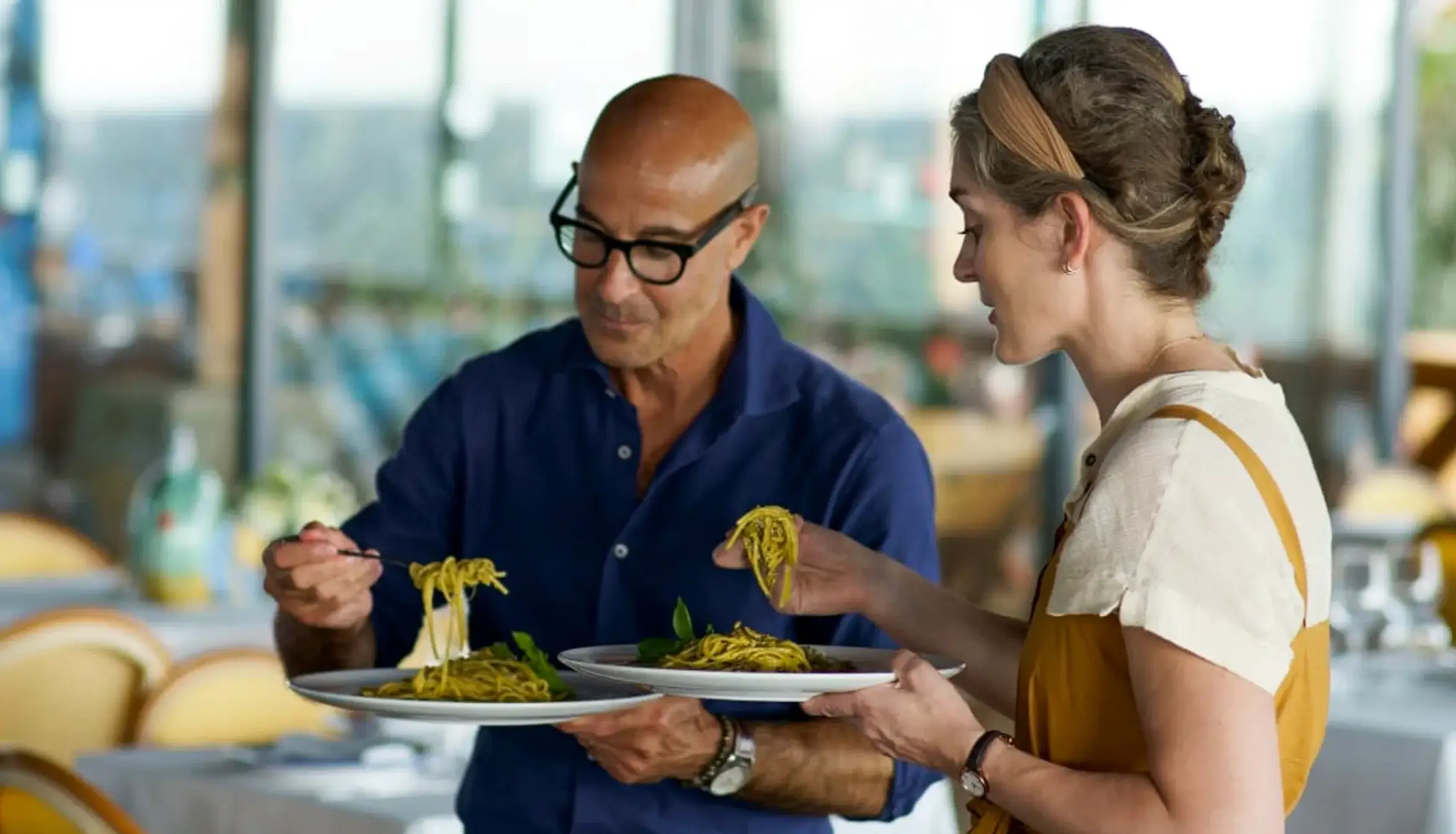 Tucci has fronted several food documentaries (CNN)