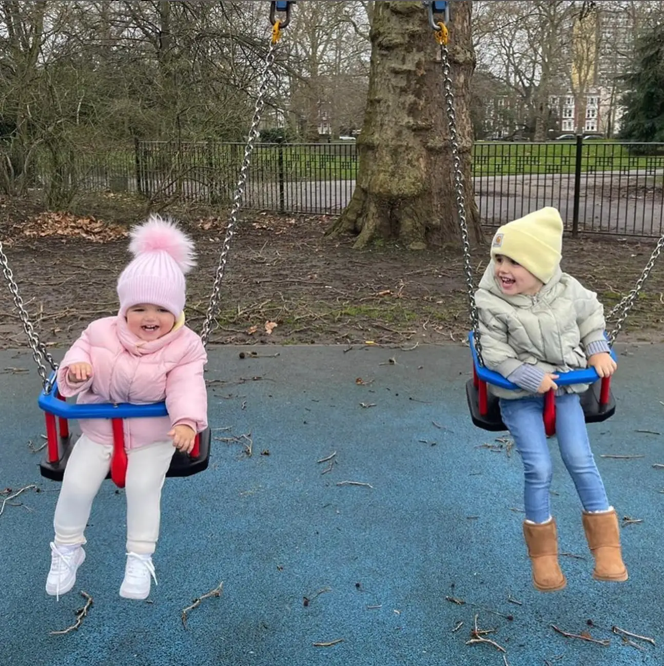 Spencer, 33, and Vogue, 36, are also parents to Theodore, 3, and Gigi, 20 months old (Instagram Vogue Williams).