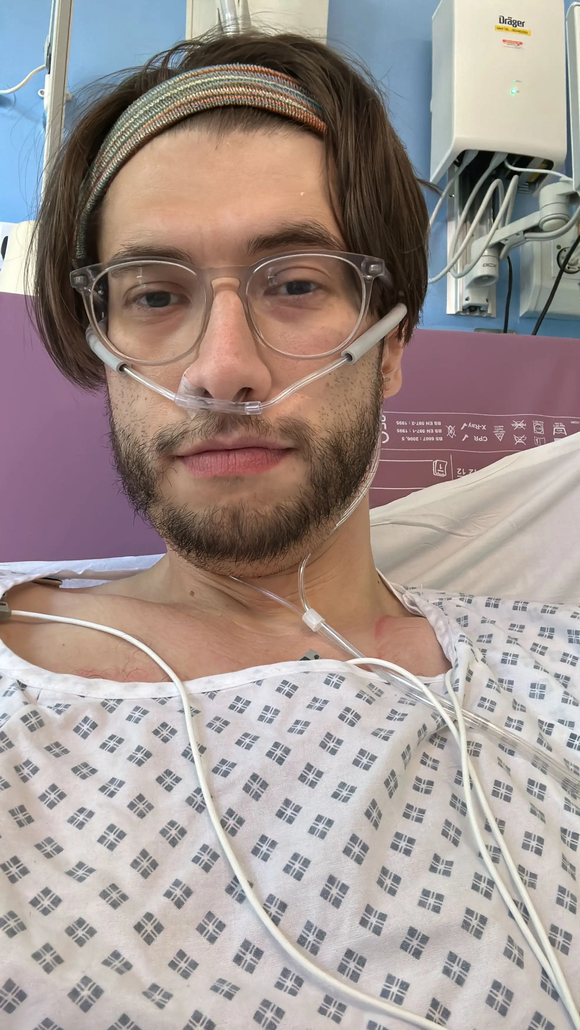 The IT consultant opened up on the 'terrible' pain he experienced. (Kennedy News and Media)