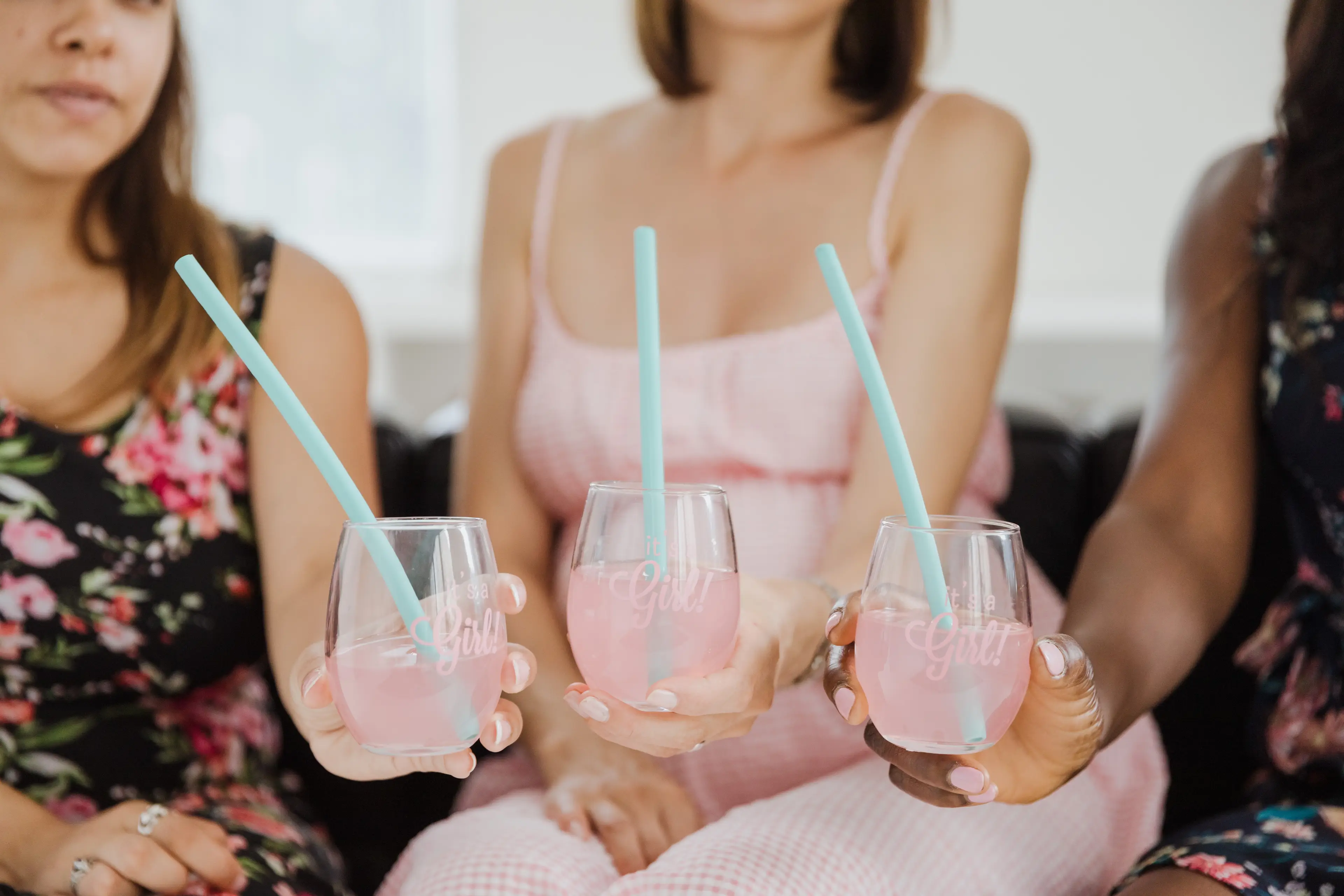 The mum-to-be is charging people to attend the gender reveal party.