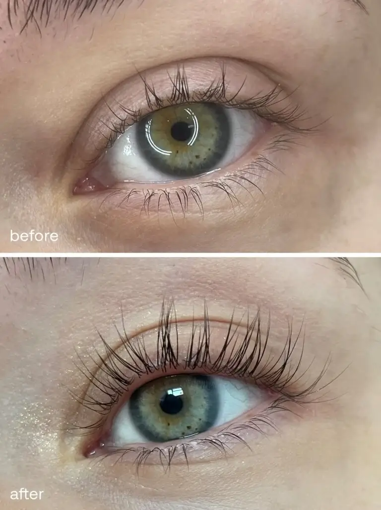 According to the brand, you could see results from the Lash Serum 'in six weeks' (UKLASH)
