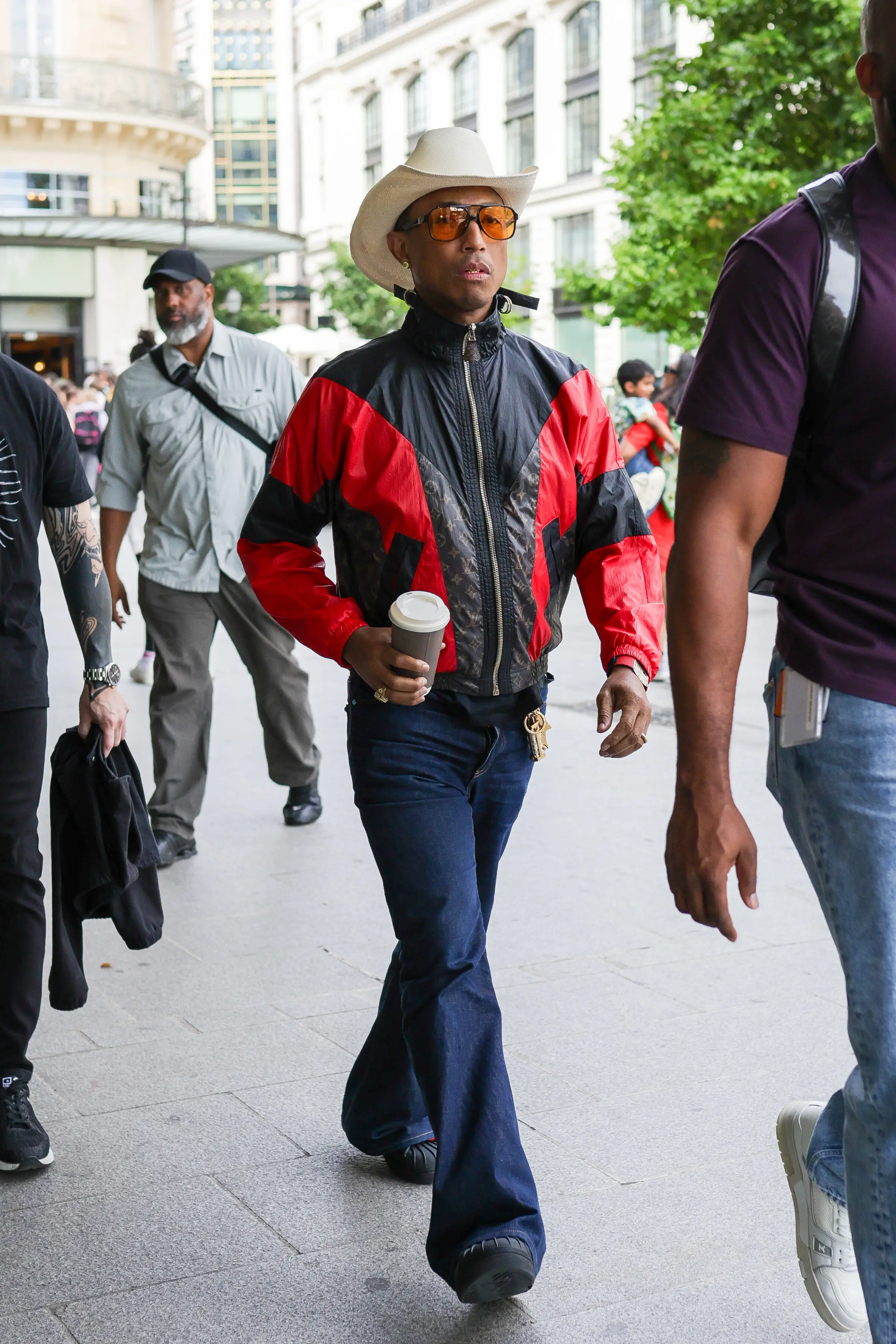 Pharrell Williams has been seen in similar eyewear (MEGA/GC Images)