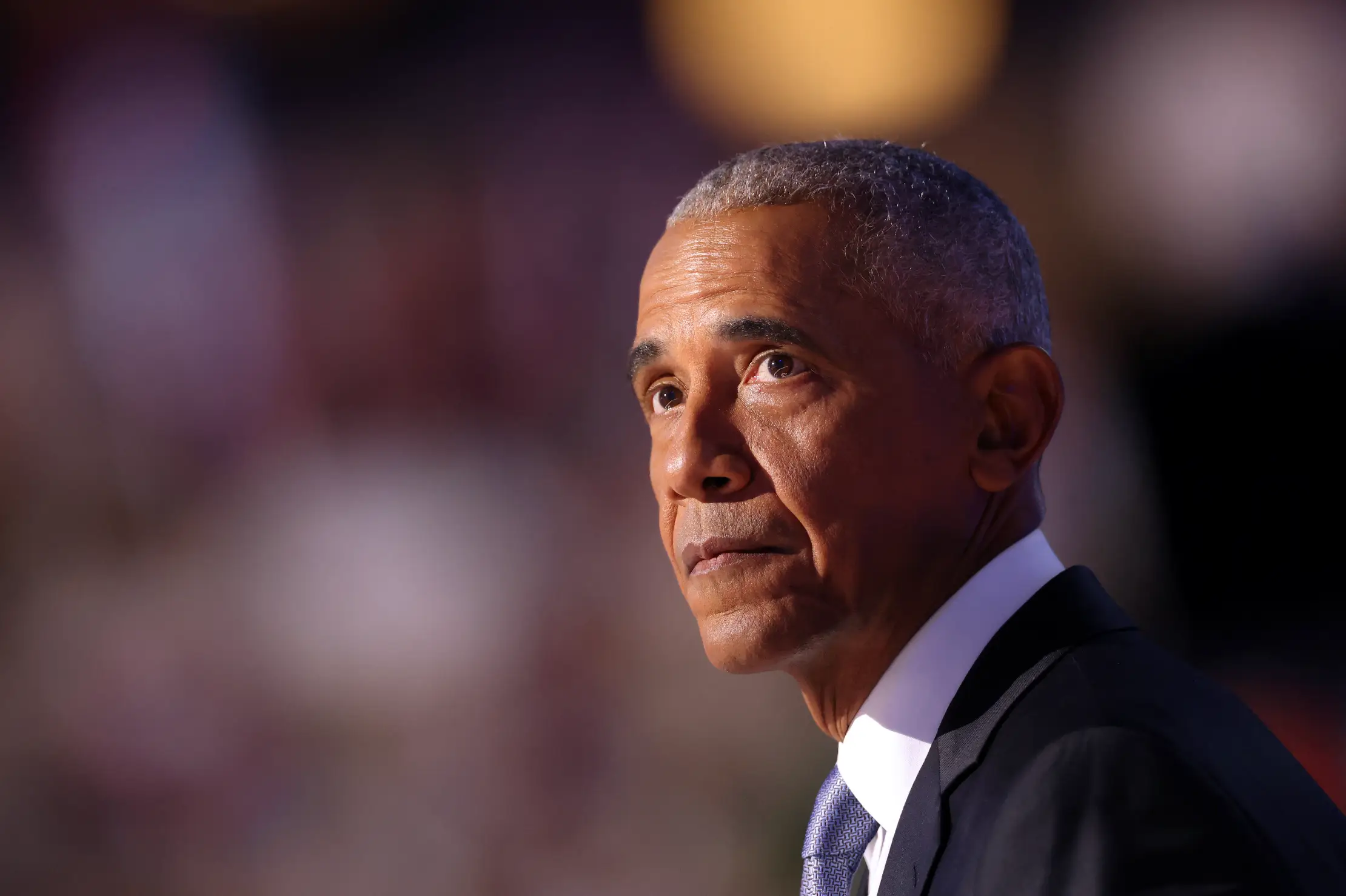 A cryptic post from the Obama Foundation has sparked rumours of a third term (CHARLY TRIBALLEAU/AFP via Getty Images)