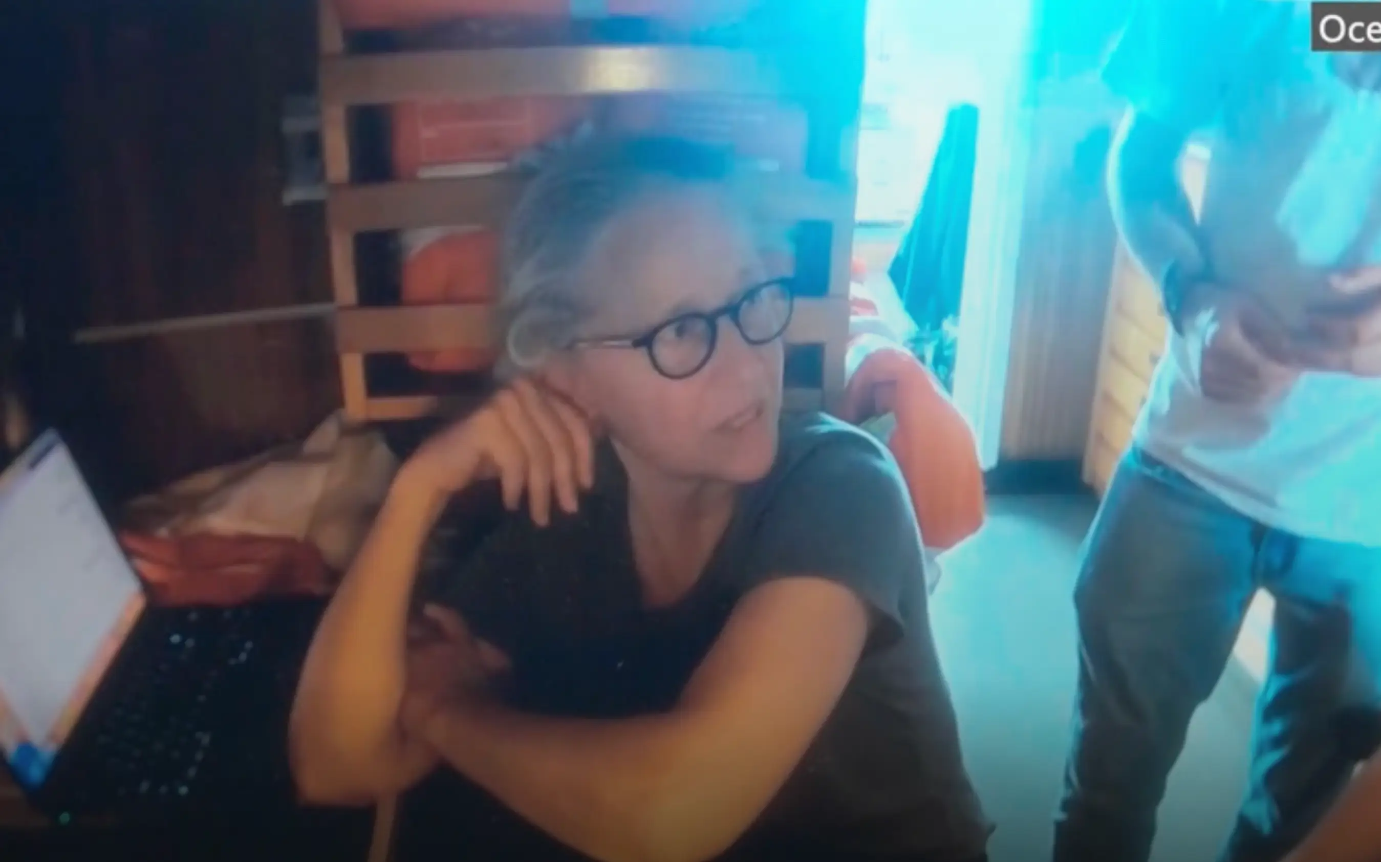 Wendy Rush unknowingly heard the moment that the sub imploded (BBC)