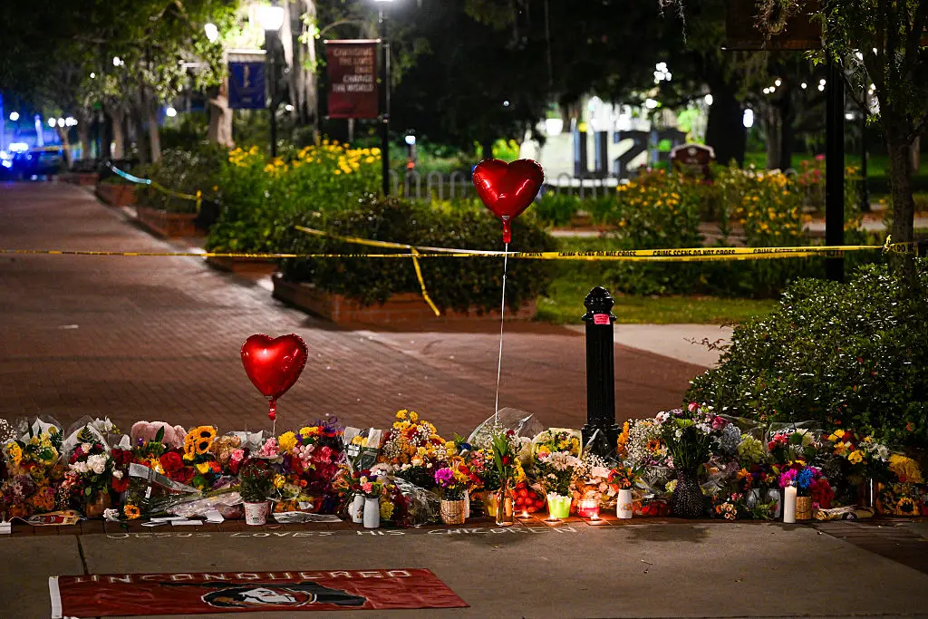 Two people were killed during the shooting on campus (Miguel J. Rodriguez Carrillo/Getty Images)