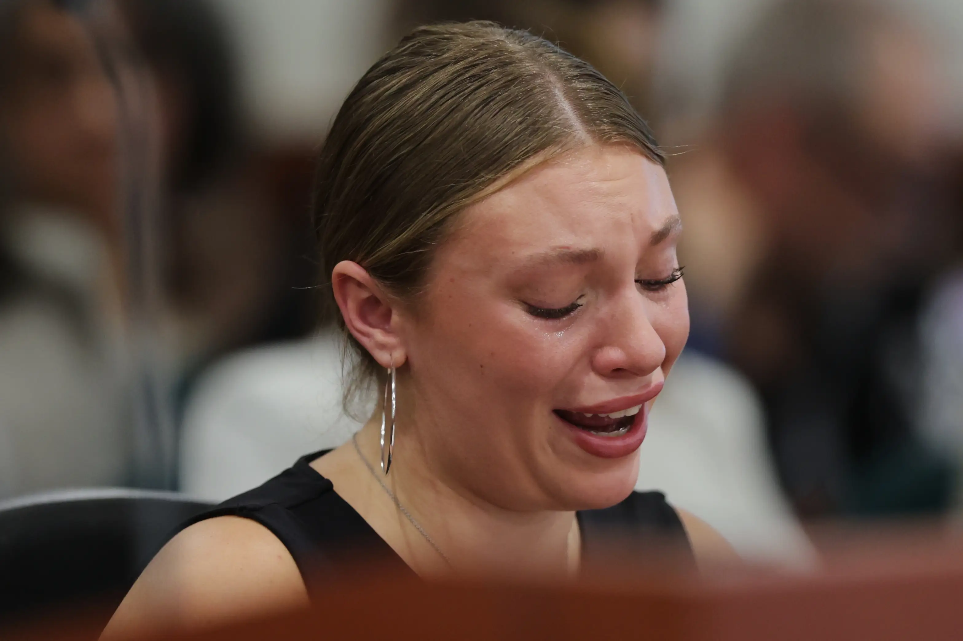Mortensen has spent the last three years attempting to rebuild her life (Kyle Green-Pool/Getty Images)
