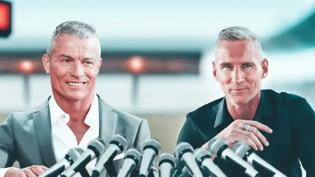 A portrait of Lionel Messi and Cristiano Ronaldo together was created.