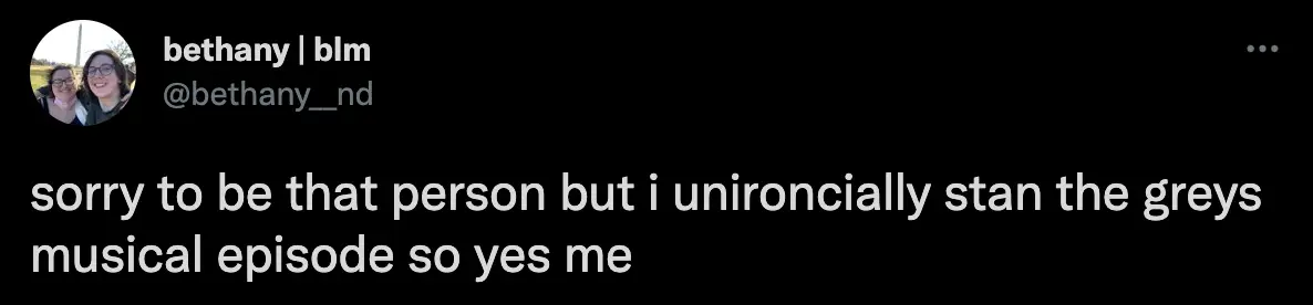 Some people admitted to liking the episode (