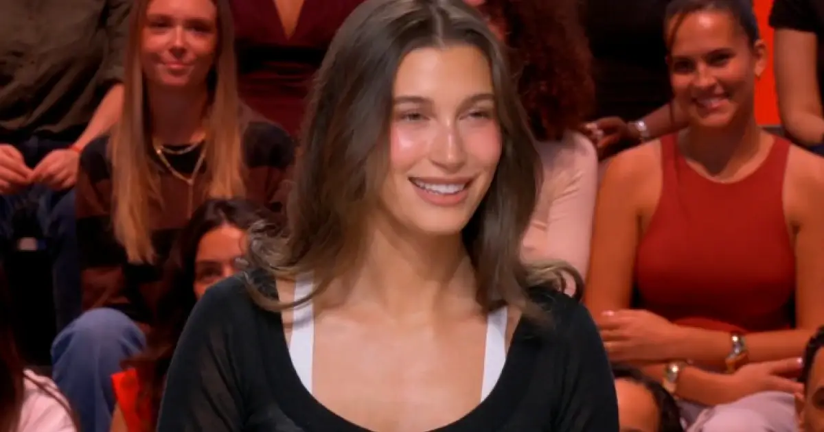 Hailey Bieber on Quotidien (TMC)