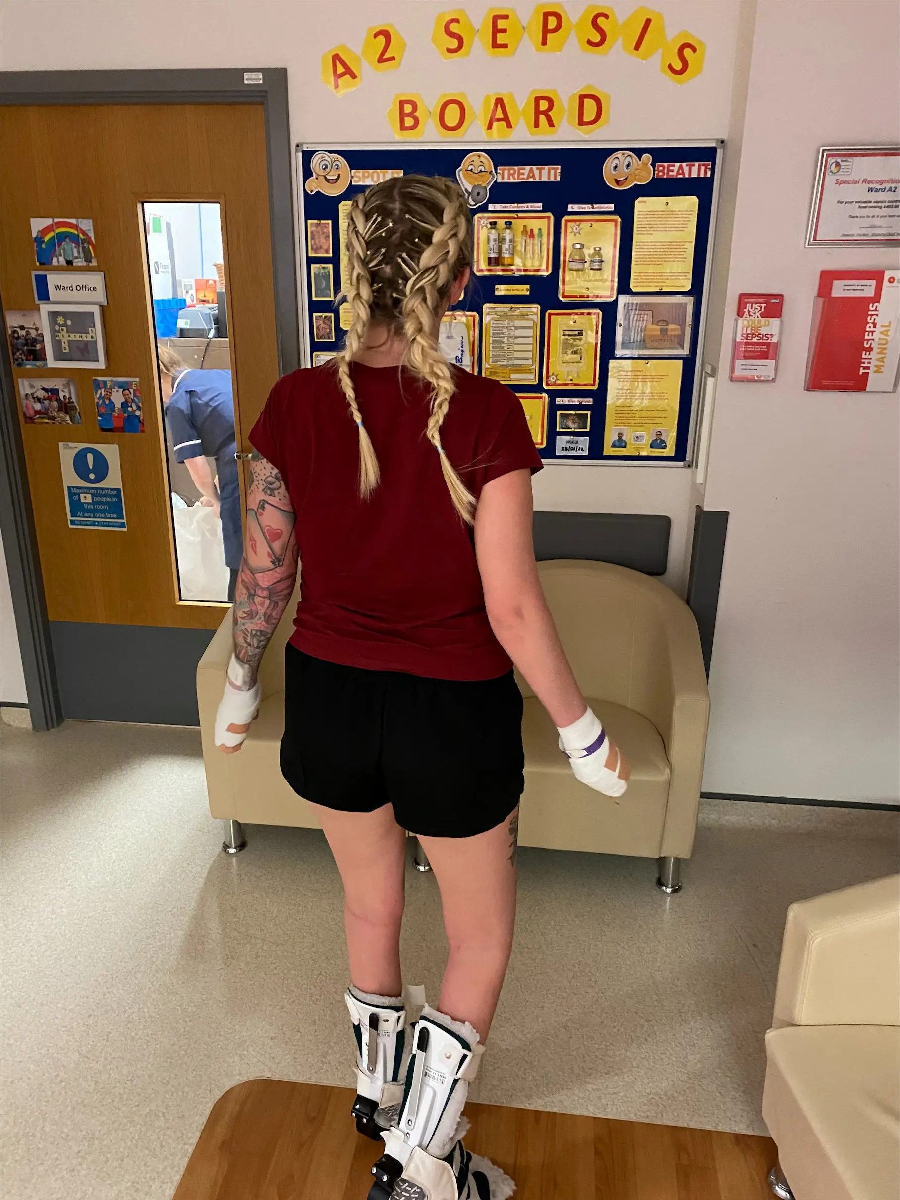 The mum is hoping lessons can be learned from her story.