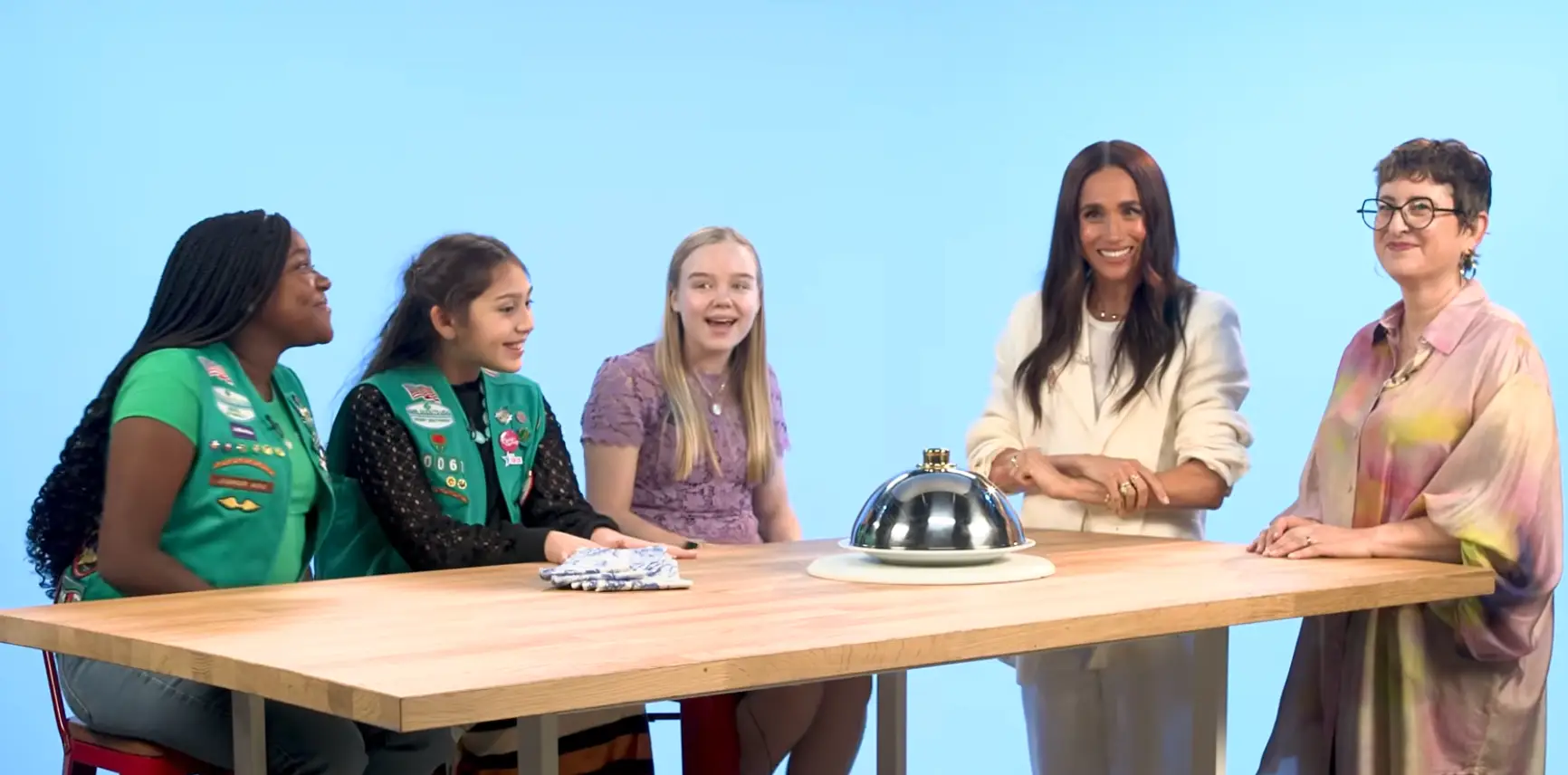 Fans praised Meghan's jam-eating techniques (YouTube/BuzzFeed Tasty)