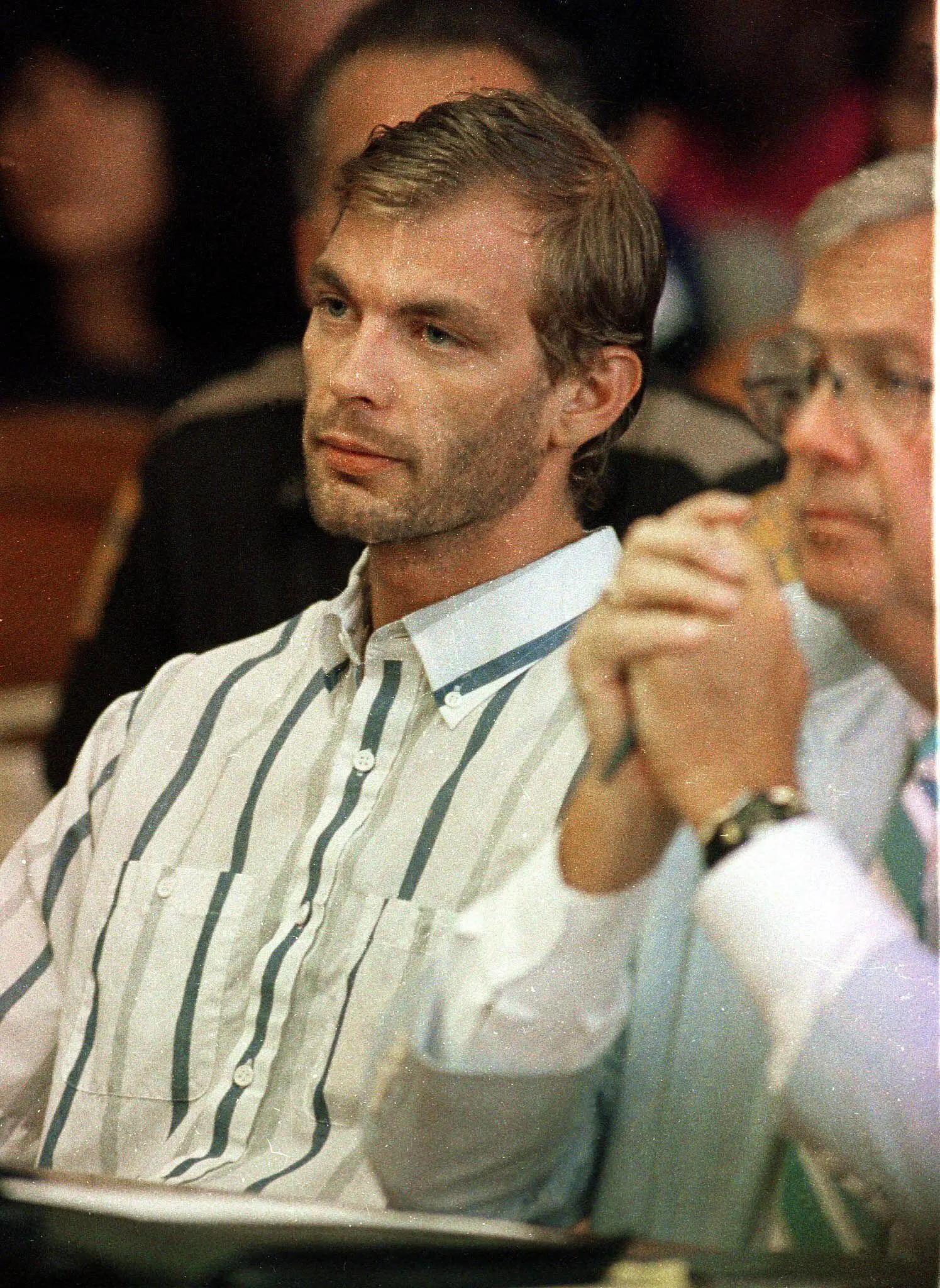 Jeffrey Dahmer at Milwaukee County Circuit Court in 1991.