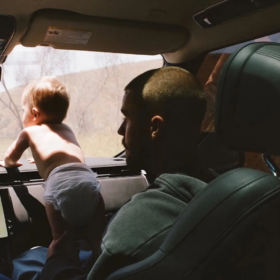 Justin Bieber shared a photo alongside Jack Blues in the car (Instagram/@lilbieber)