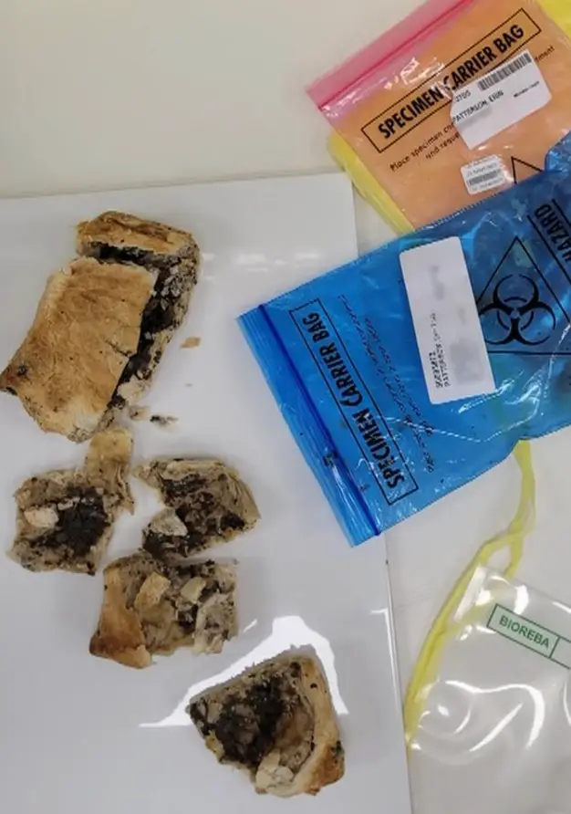 Photos of the wellington parcels were shown in court (Victoria Supreme Court)