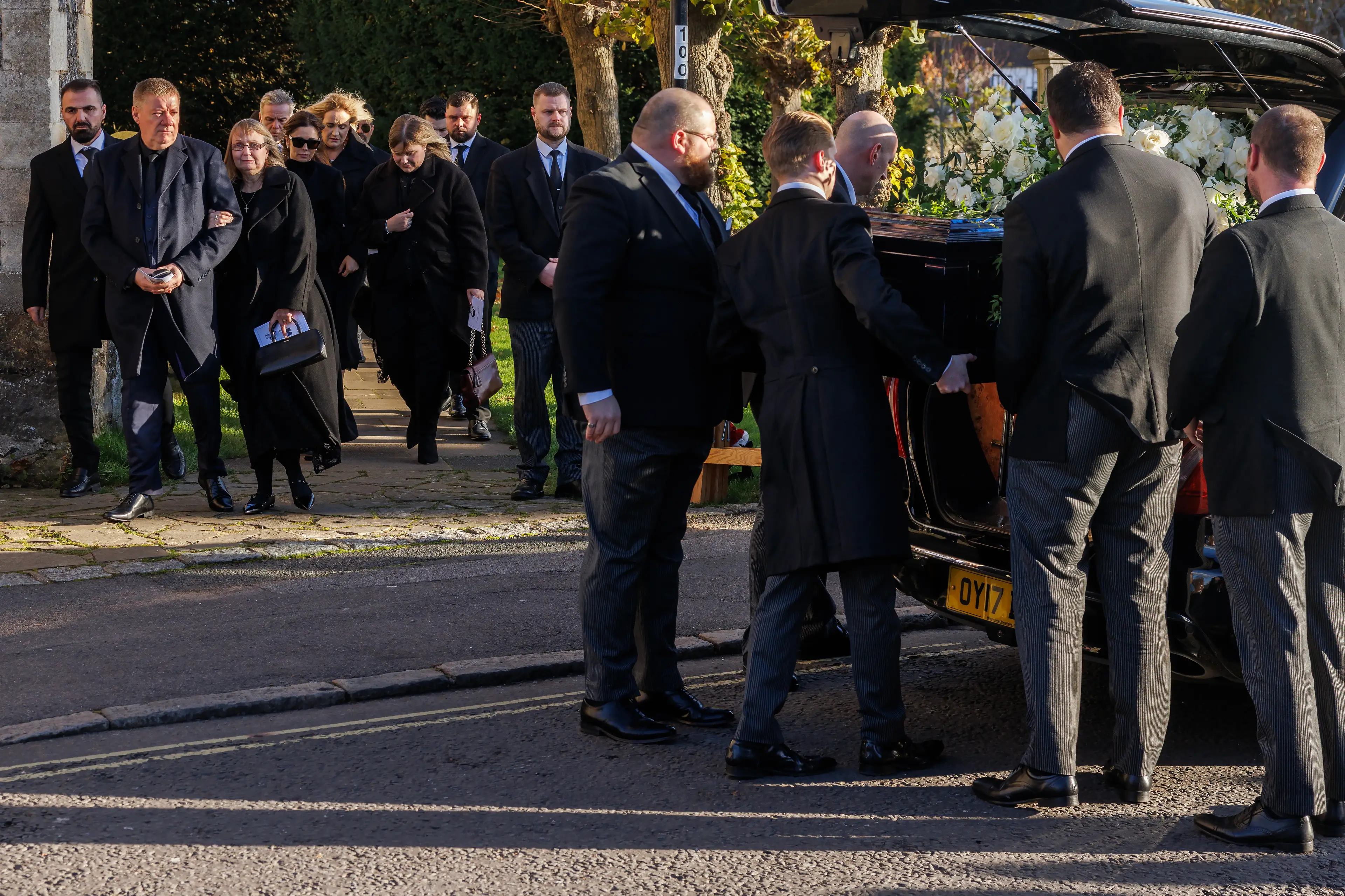 Payne's funeral took place yesterday (20 November) (Dan Kitwood/Getty Images)