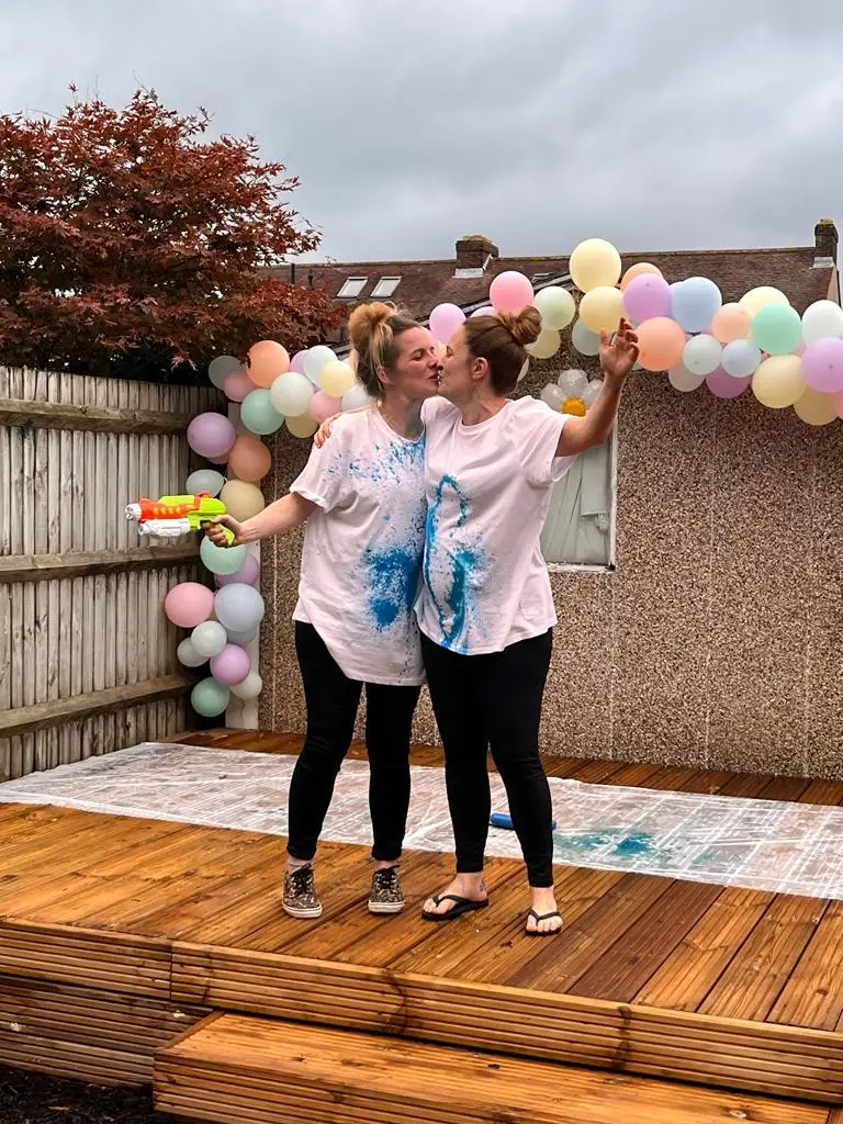 Emily and Kerry will be having two boys.