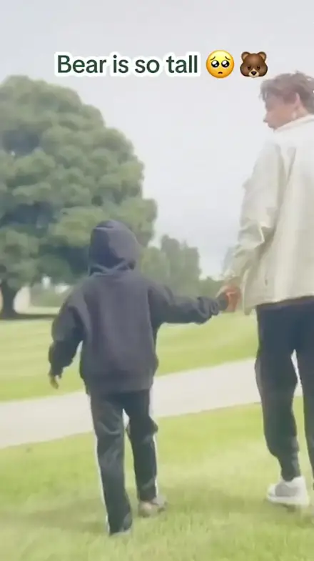 Liam Payne shared a sweet video with Bear when he was seven (TikTok/@liampayne)