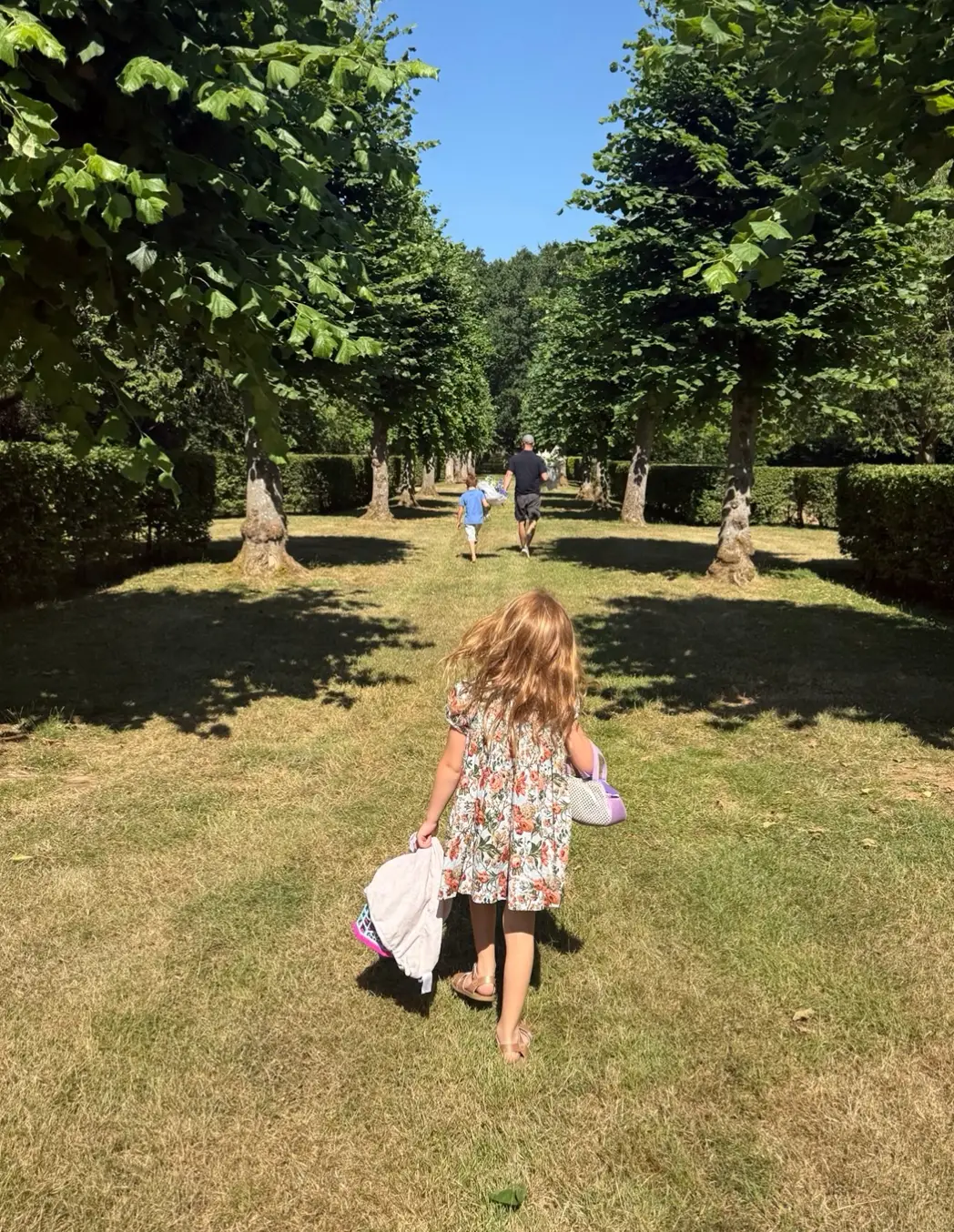 Several pics of Archie and Lilibet featured in the post (Instagram/@meghan)