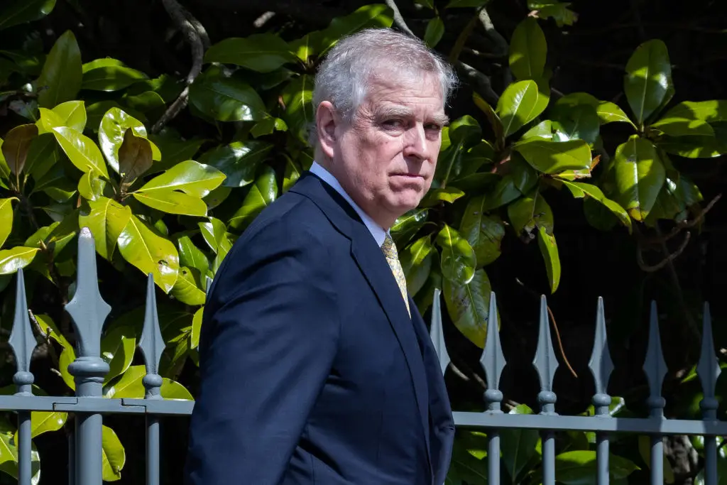 Prince Andrew stepped down from public duties in May 2020 (Mark Kerrison/In Pictures via Getty Images)