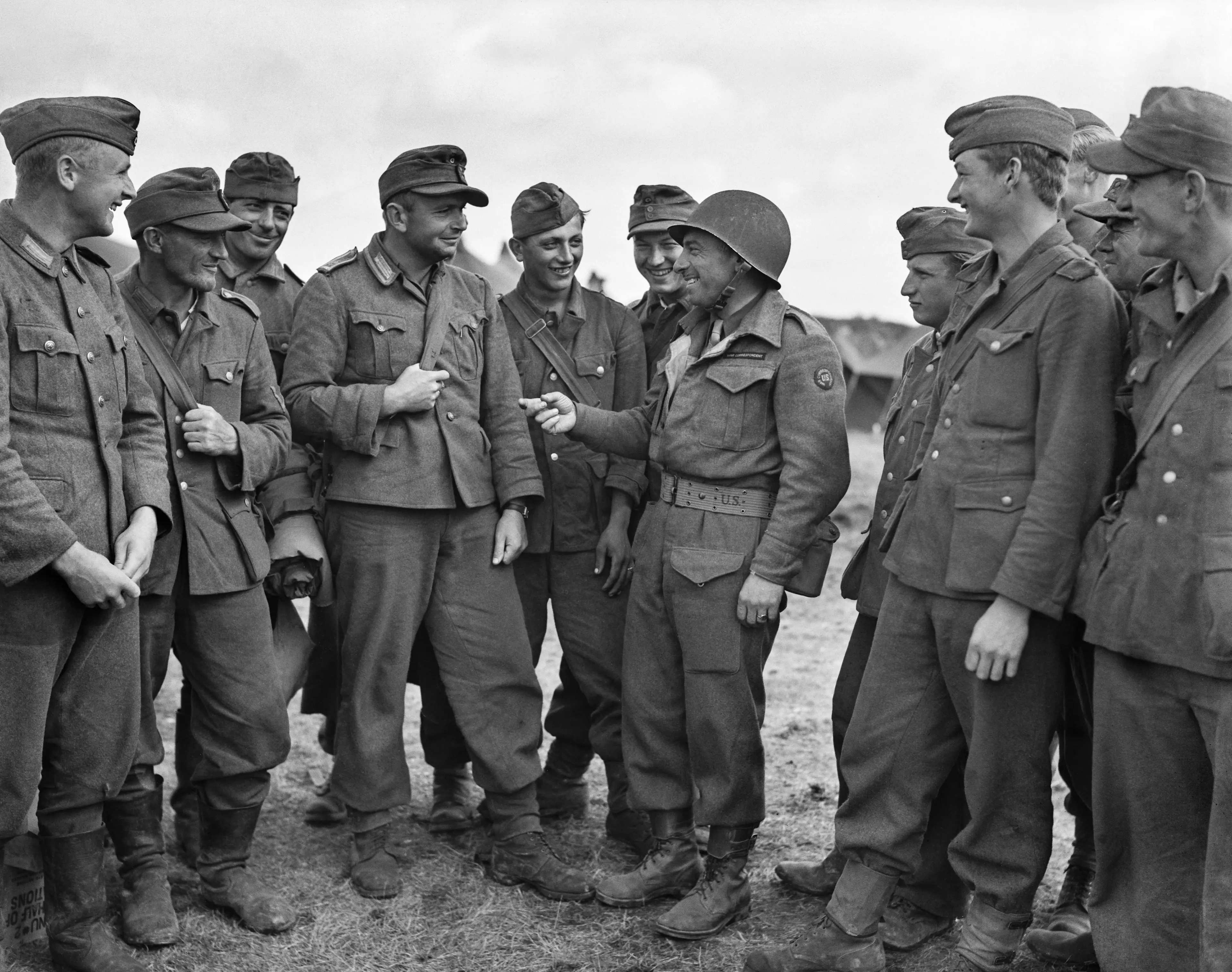 Condoms were reportedly used to frighten Nazis during WW2 (Fred Ramage/Keystone/Hulton Archive/Getty Images)