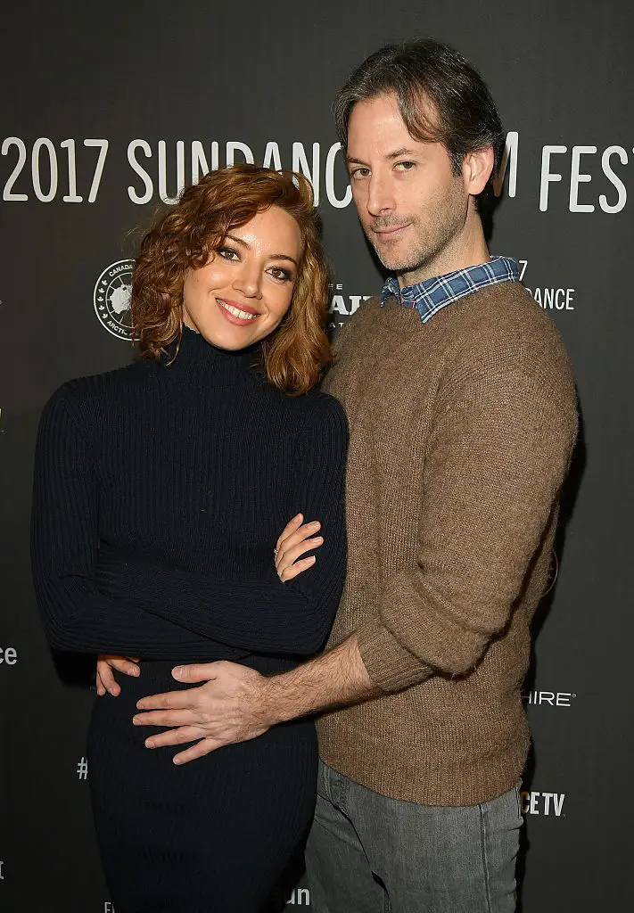 Aubrey Plaza made her first public appearance since husband Jeff Baena's death last month (George Pimentel / Contributor / Getty Images)