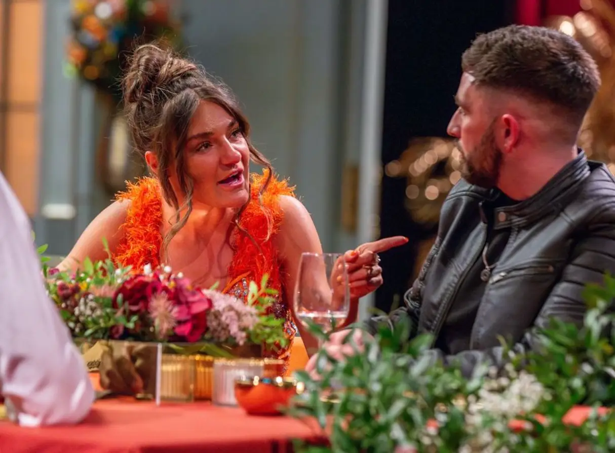 Kristina has been criticised online after asking about Charlie's sexuality in last night's reunion (Channel 4)