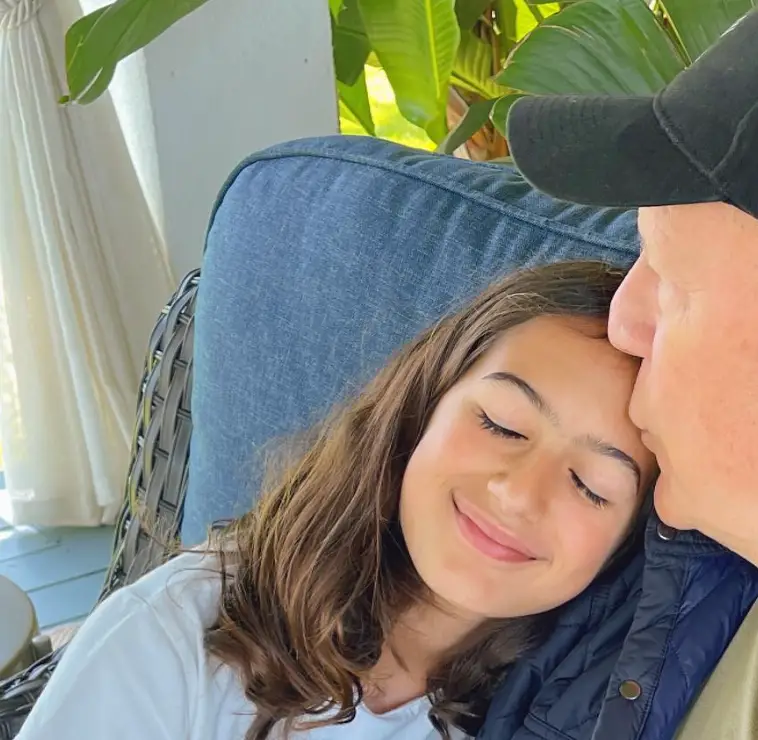 Emma and Bruce share two daughters.