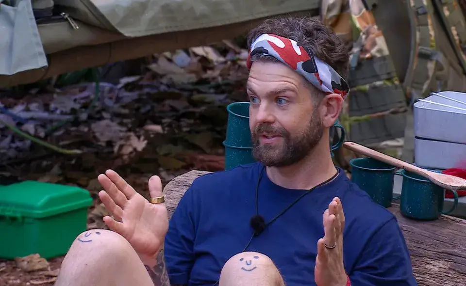 He explained that he hadn't lost any weight since leaving I'm a Celebrity, Get Me Out of Here late last year (ITV)