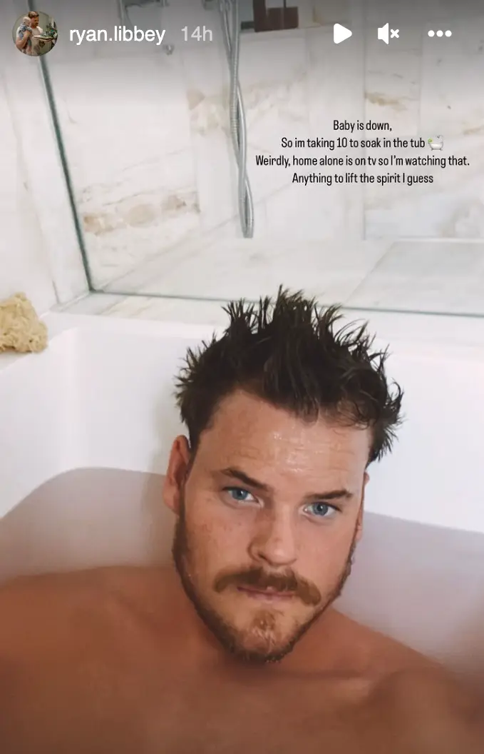 Ryan gave fans an update via Instagram.