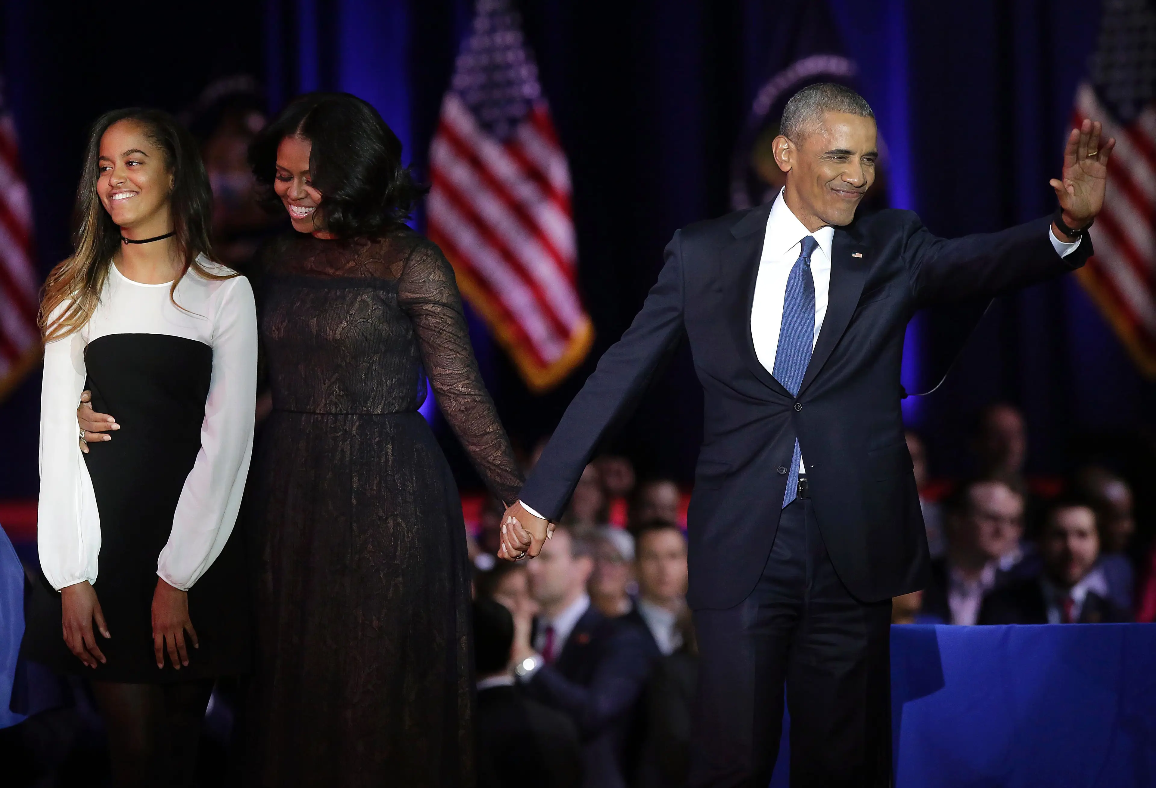 Malia is the Obamas' eldest daughter (JOSHUA LOTT/AFP via Getty Images)