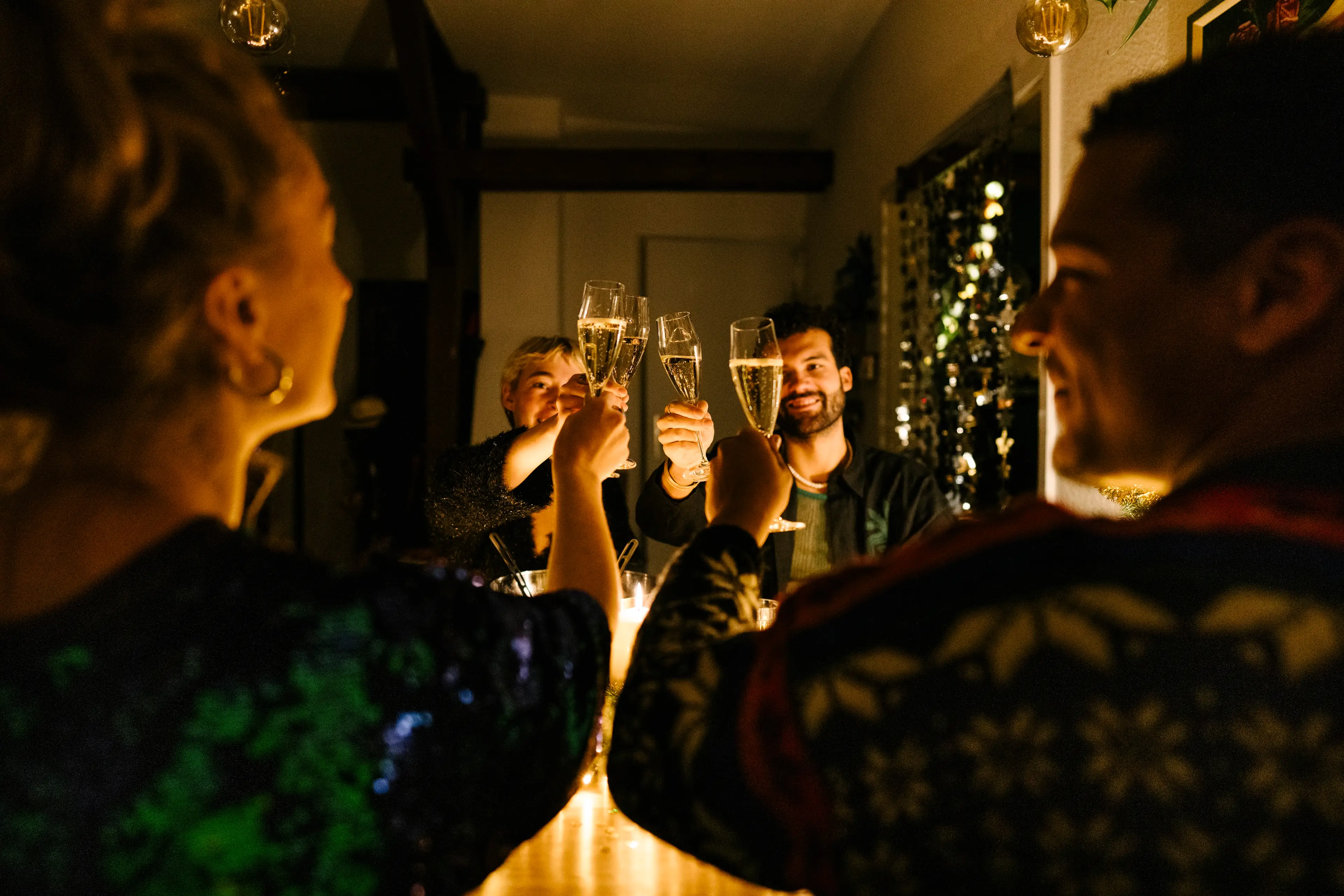 It's all too easy to eat and drink to excess over Christmas (Getty Stock Images)