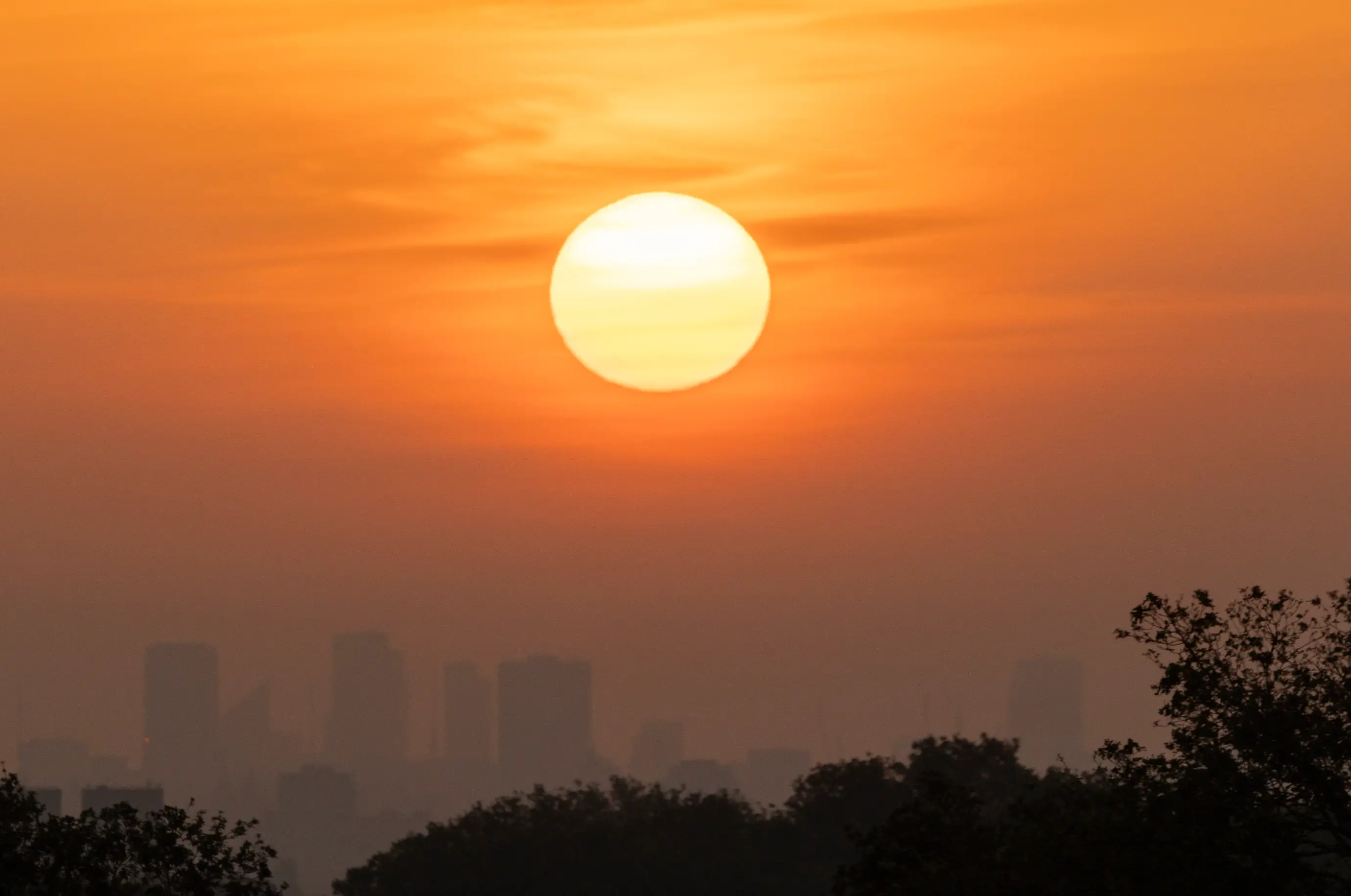 Today is set to be the hottest bank holiday on record as temperatures are continuing to rise (Brook Mitchell/AFP via Getty Images)
