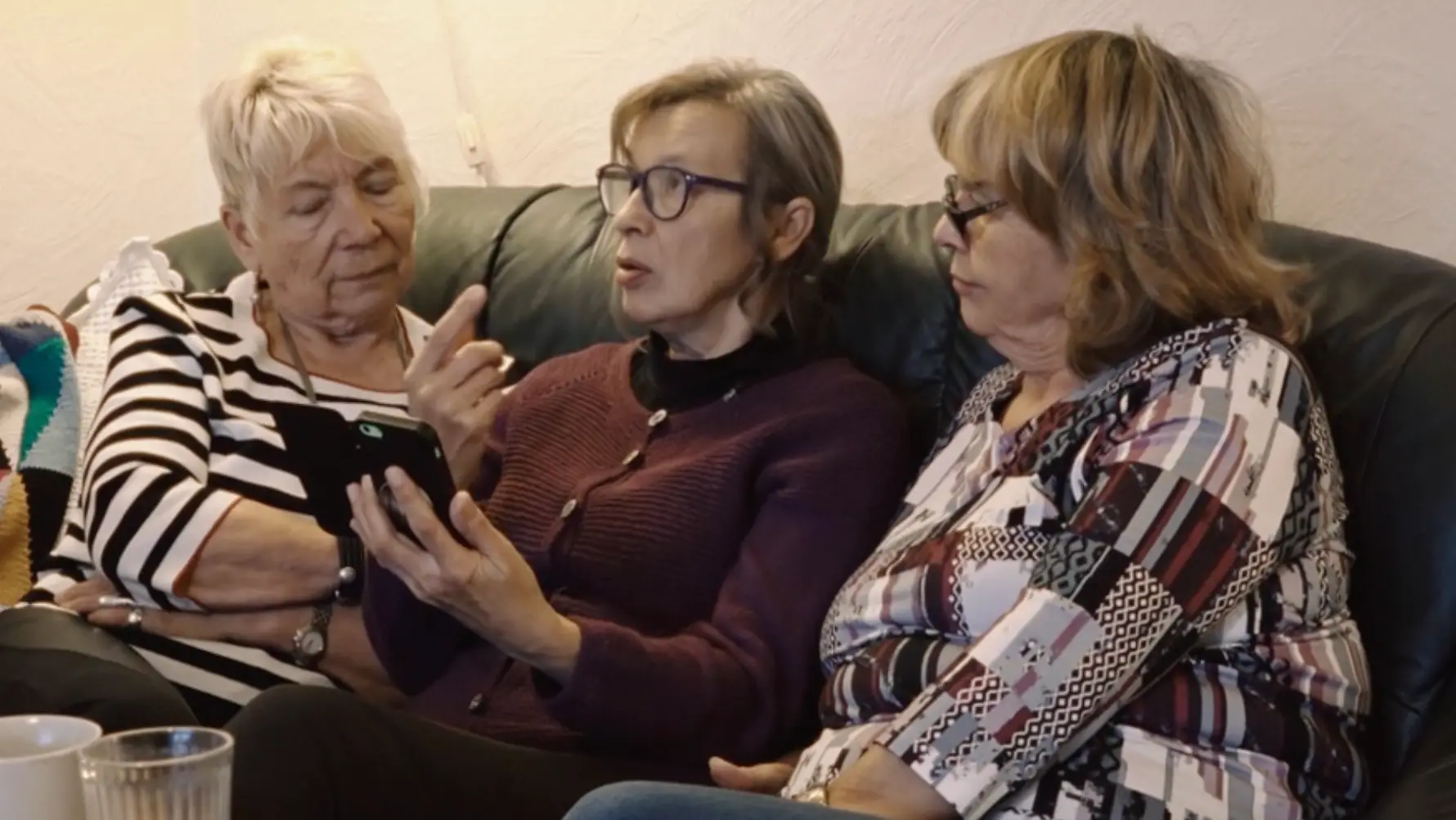 Olaug, Kari and May. (BBC)