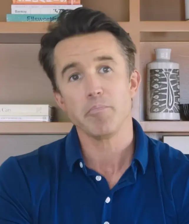 The star explained the move with a video posted to his Instagram on Tuesday (Instagram/robmcelhenney)