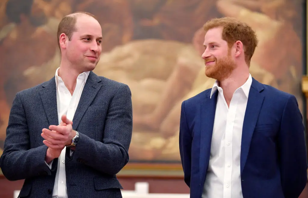 He is a lookalike relative of Prince Harry and Prince William (WPA Pool / Pool / Getty)