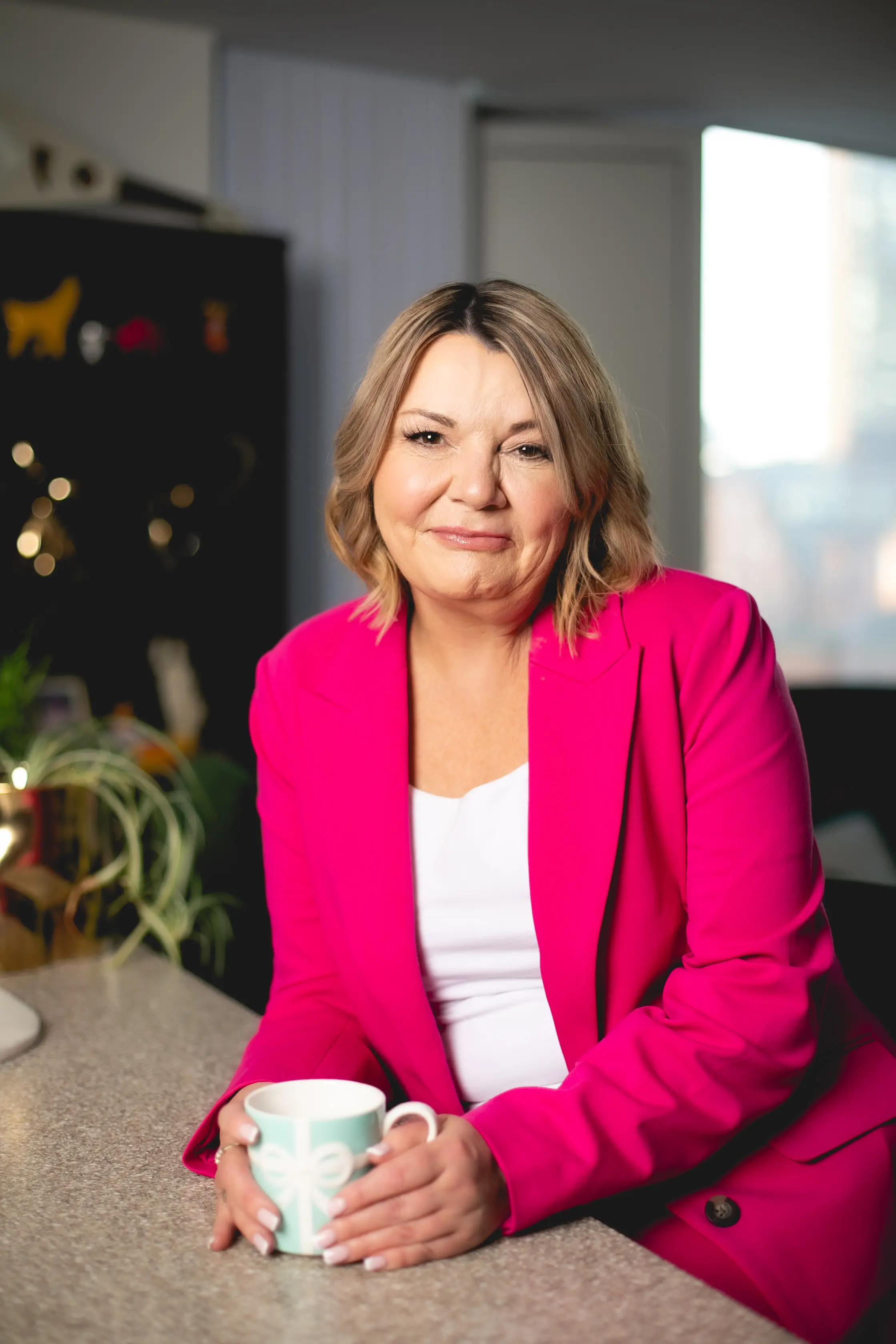 Nicky set up WidowsFire, a dating app for those who have lost a partner and miss intimacy in their life (Supplied)