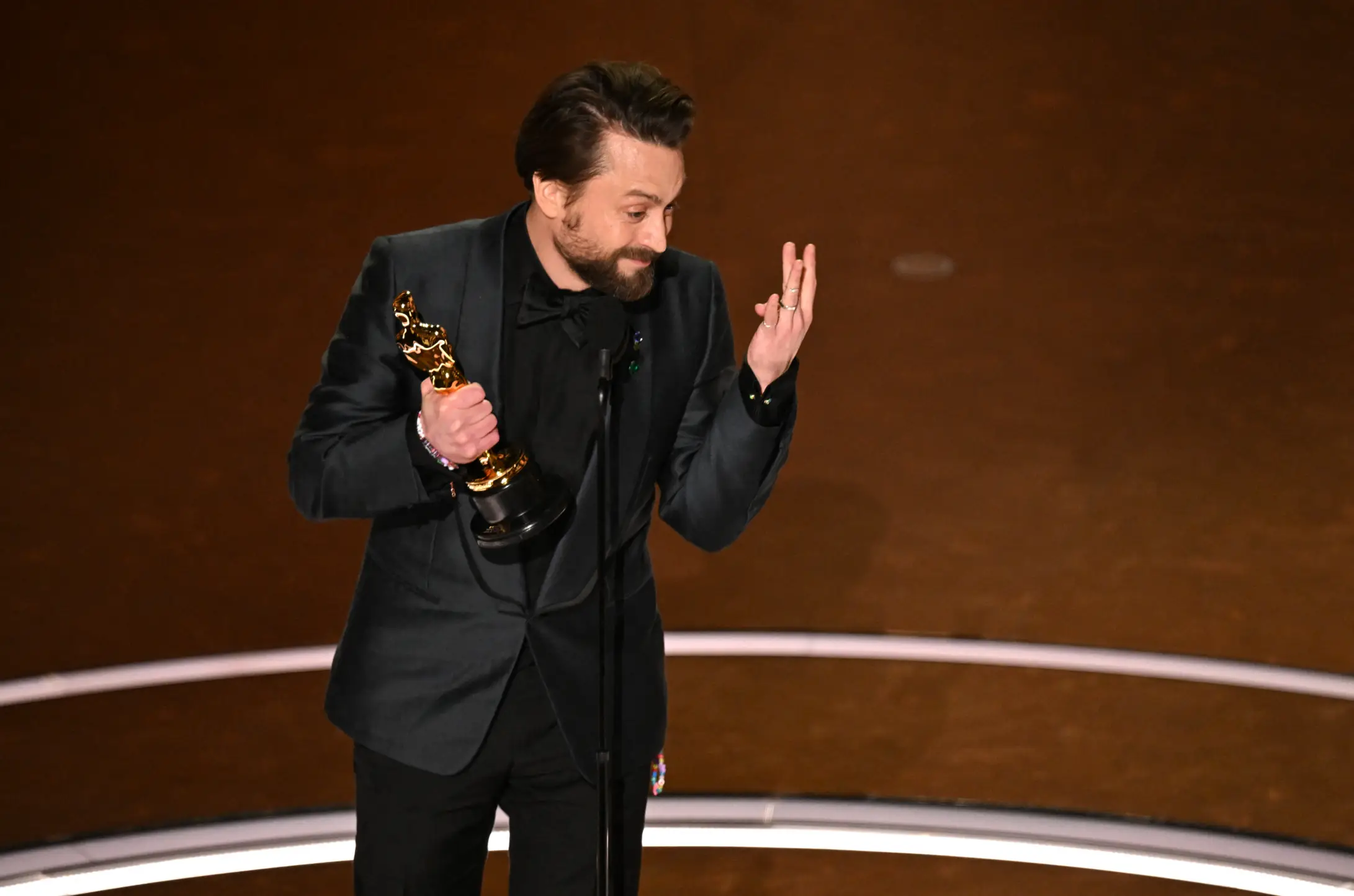 It follows awards shows speeches where the actor has joked about his wishes (John Lamparski/Getty Images)