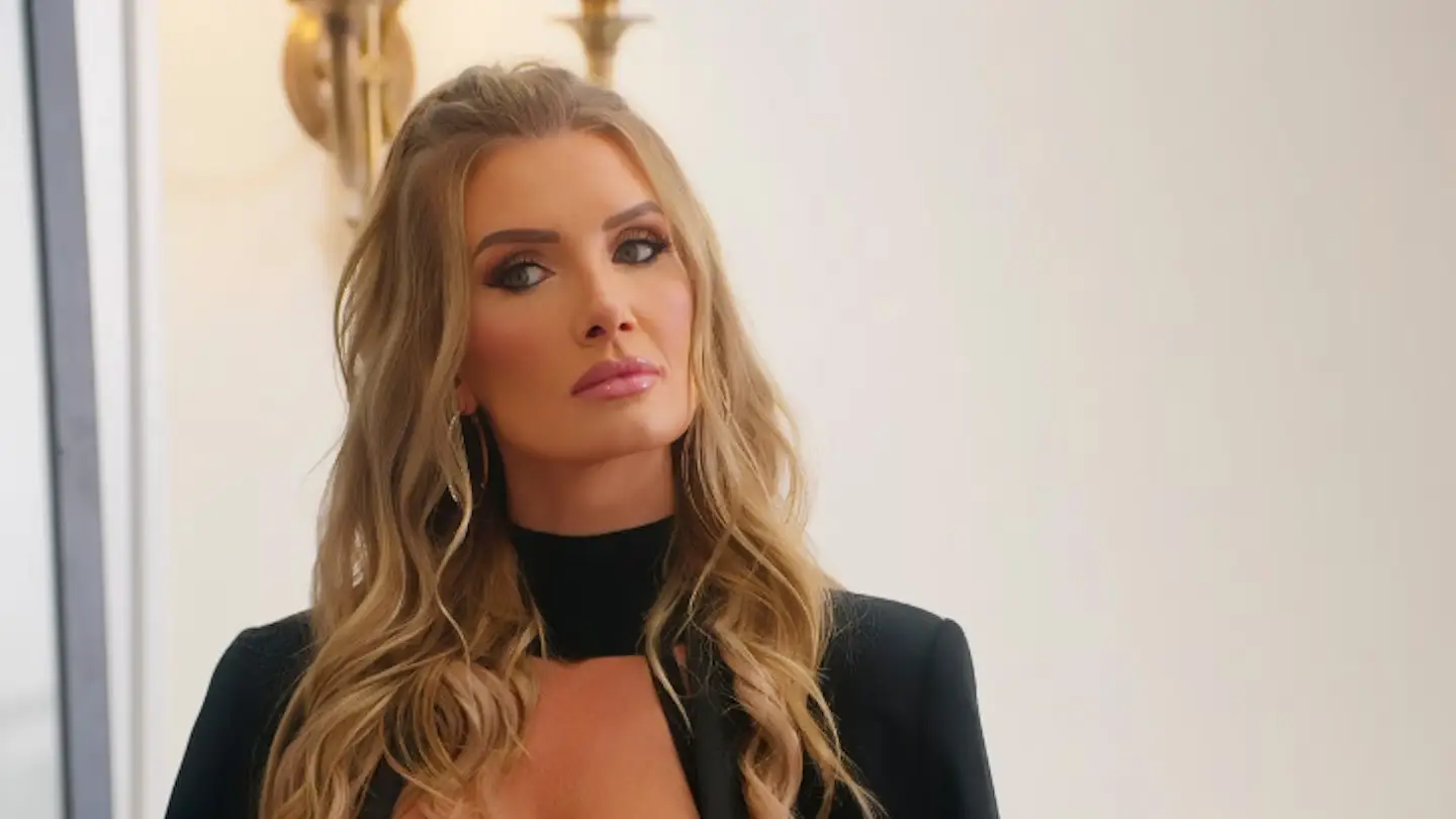 Nicole Young is currently on break from filming Selling Sunset because of her feud with a co-star (Netflix)