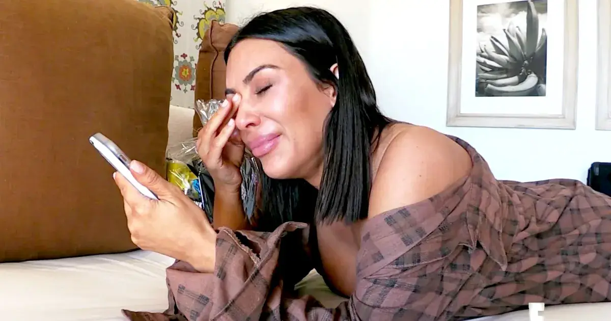 Kim later recalled the horror on The Kardashians (E!)